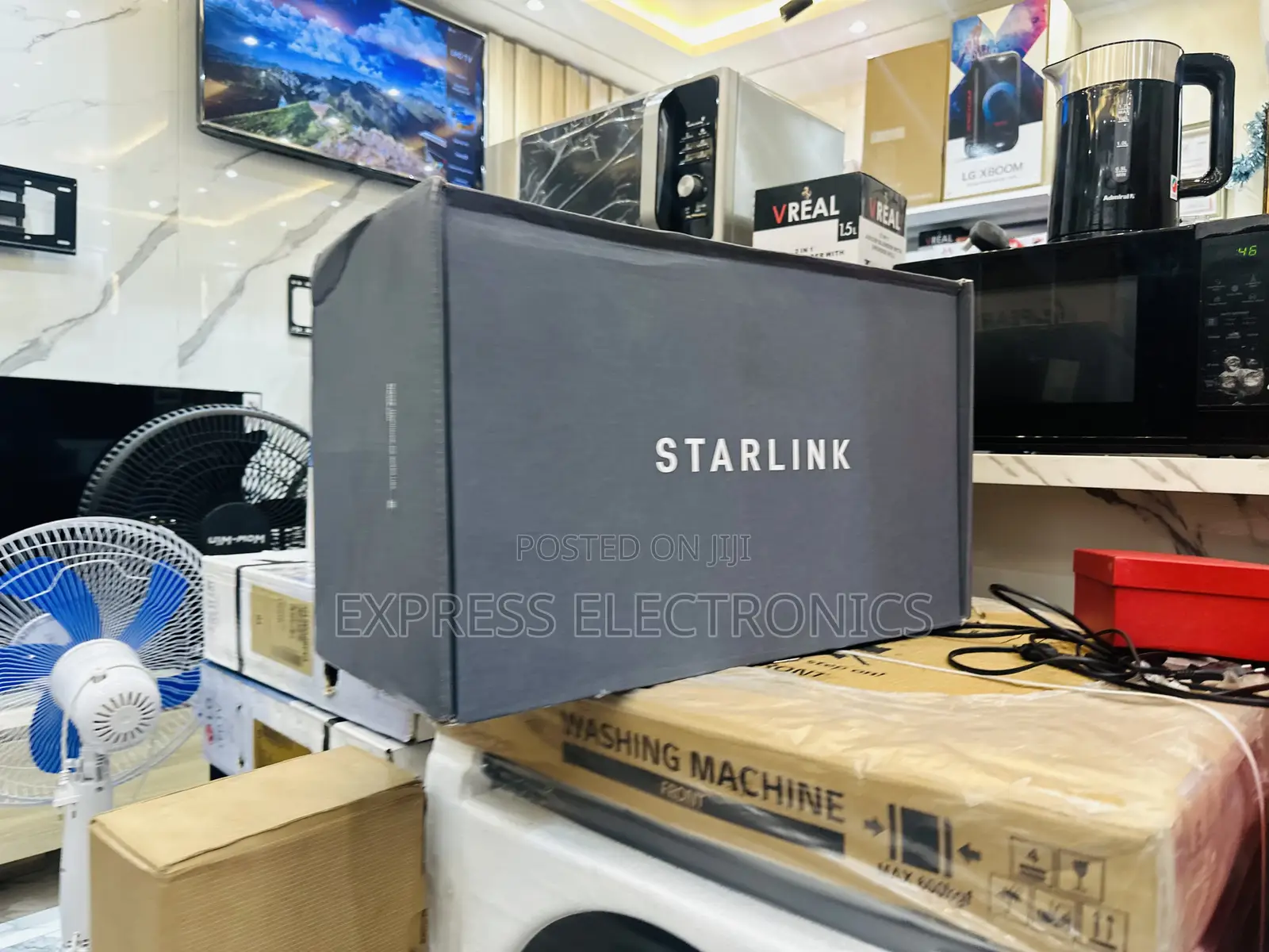 Lovely New Sleek Starlink Internet Connection