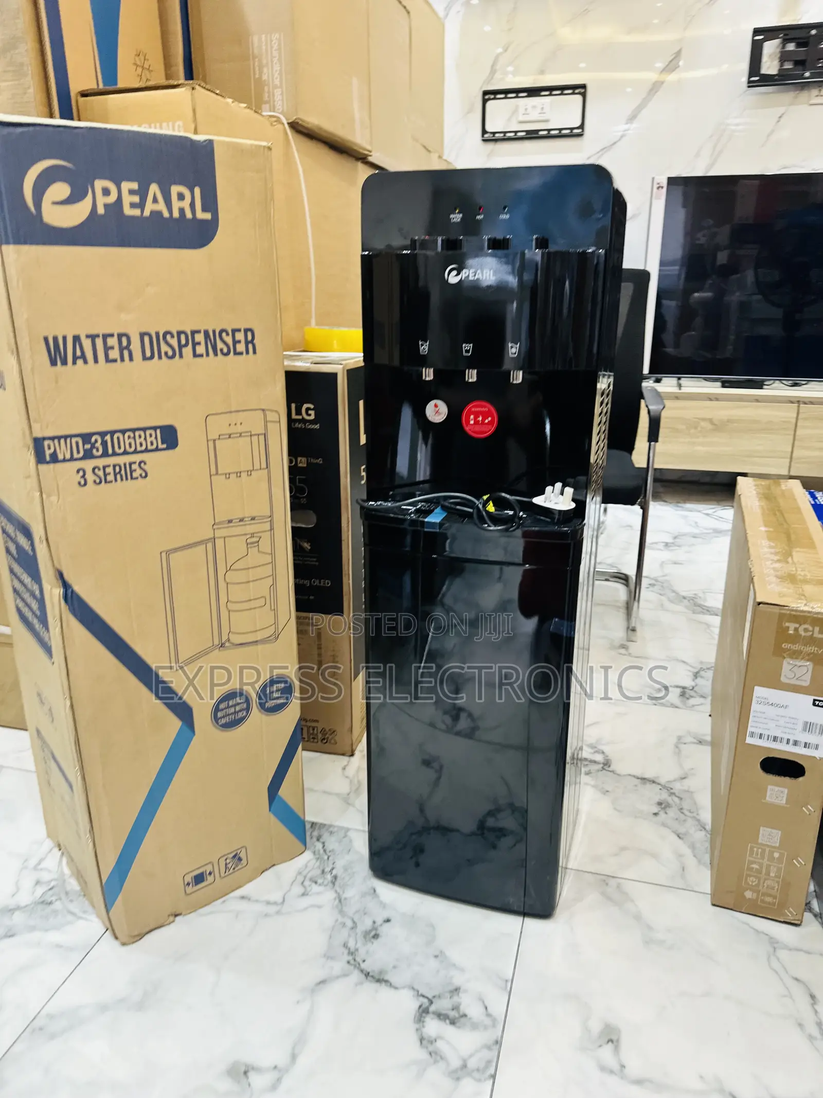 Text for Your Pearl PWD-3106BBL Water Dispenser