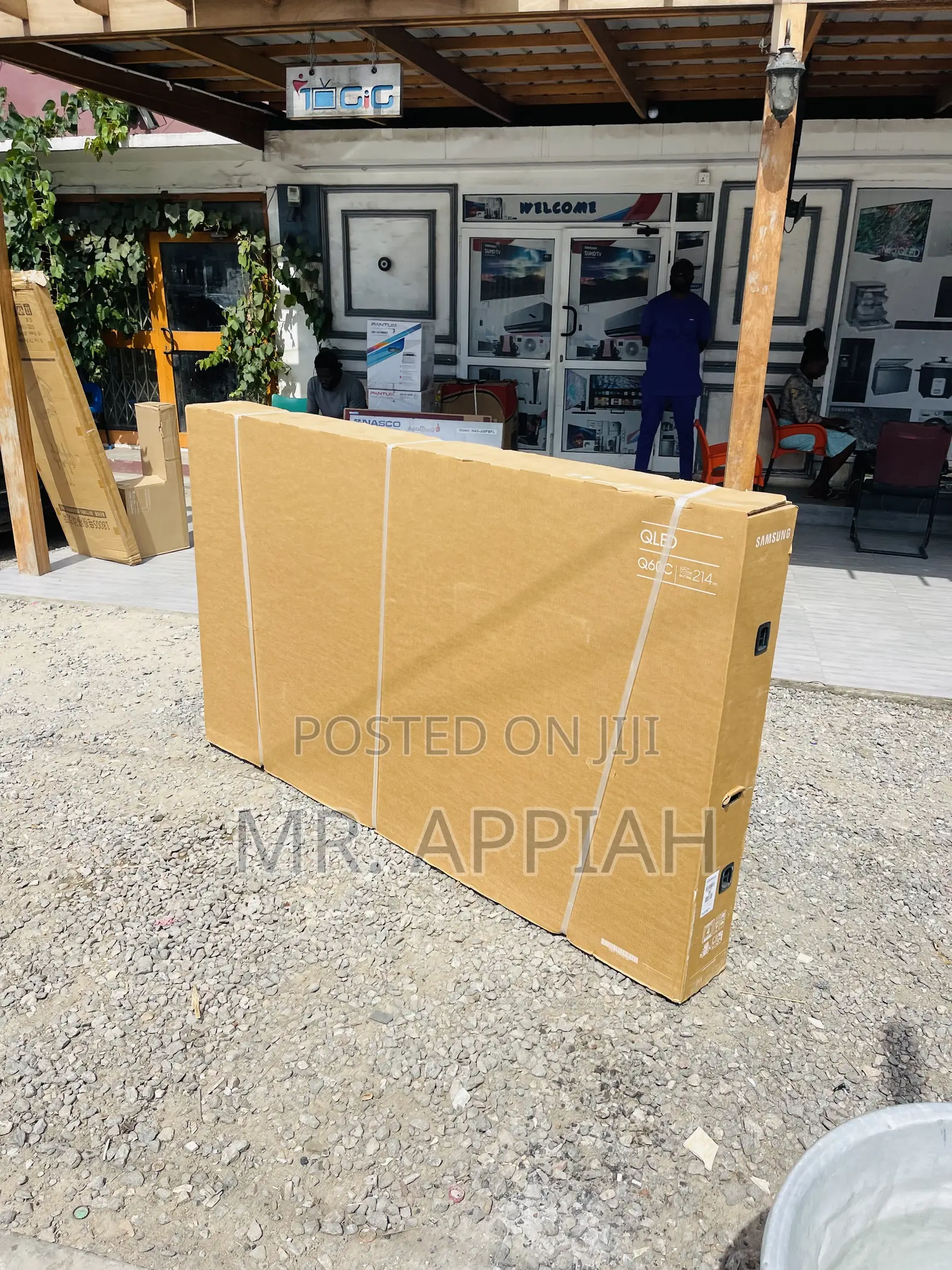 Check Original Samsung 85” Smart Qled Television 