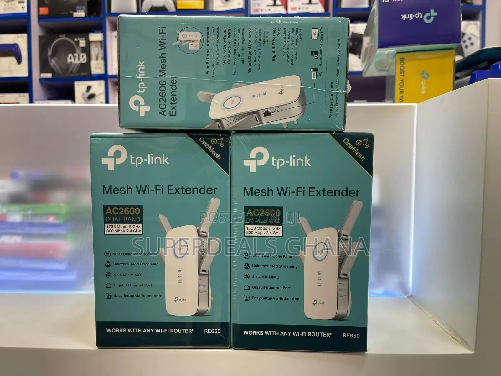 Tp Link RE650 Wi-Fi Extender AC2600