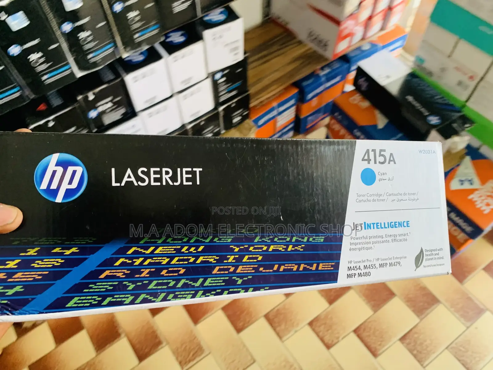 Original 415a Toner Colour (Blue)