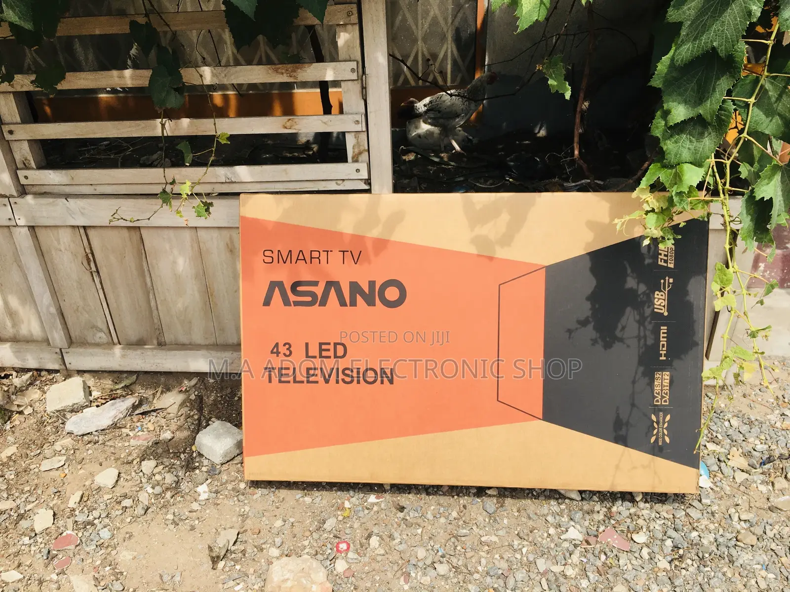 Quality Asano 43”inches Smart Led Tv Black Very Affordable