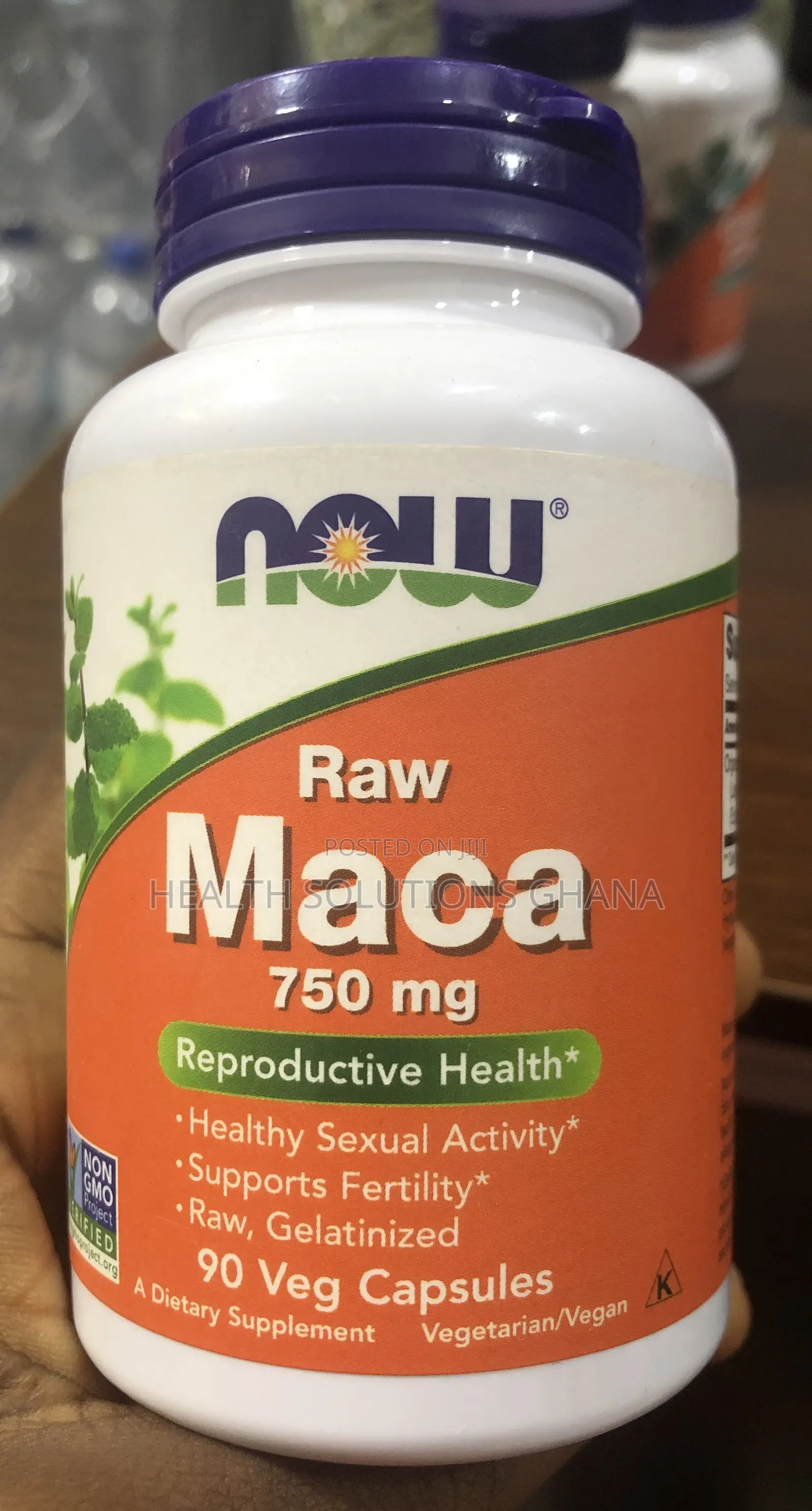 Now Raw Maca Capsules