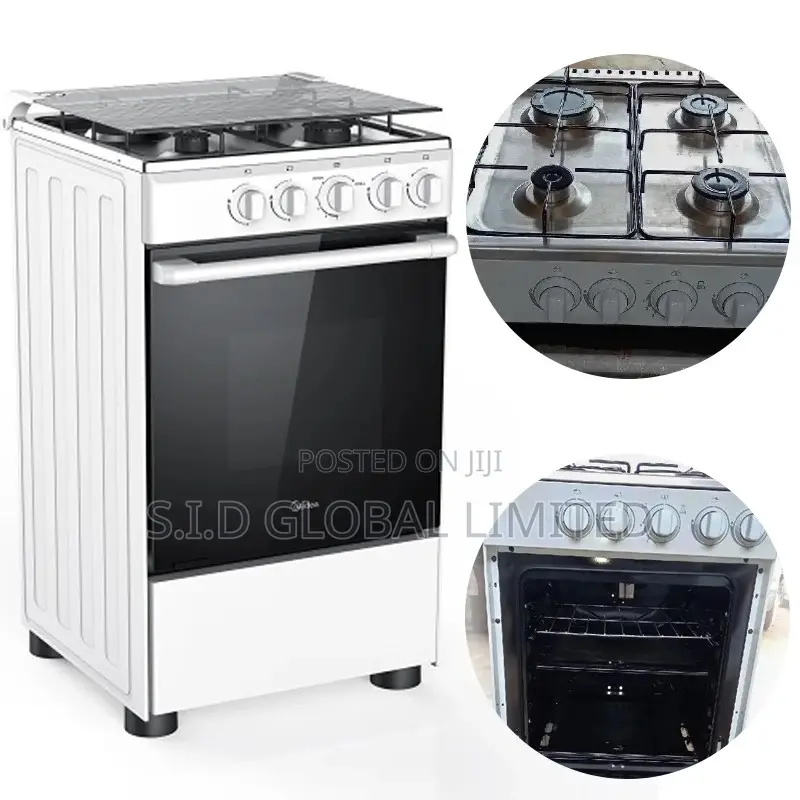 Unleash Good Midea SP5055T082-S 4 Burner Gas Cooker
