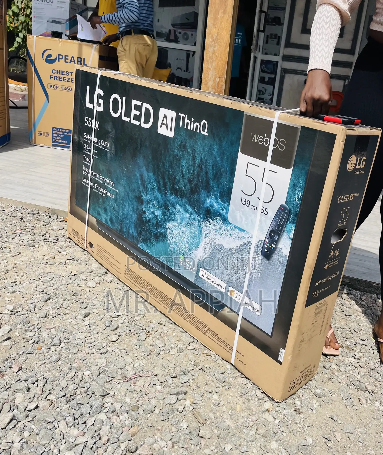 Authentic Lg Oled CX 55 Inch Qled Smart Television.