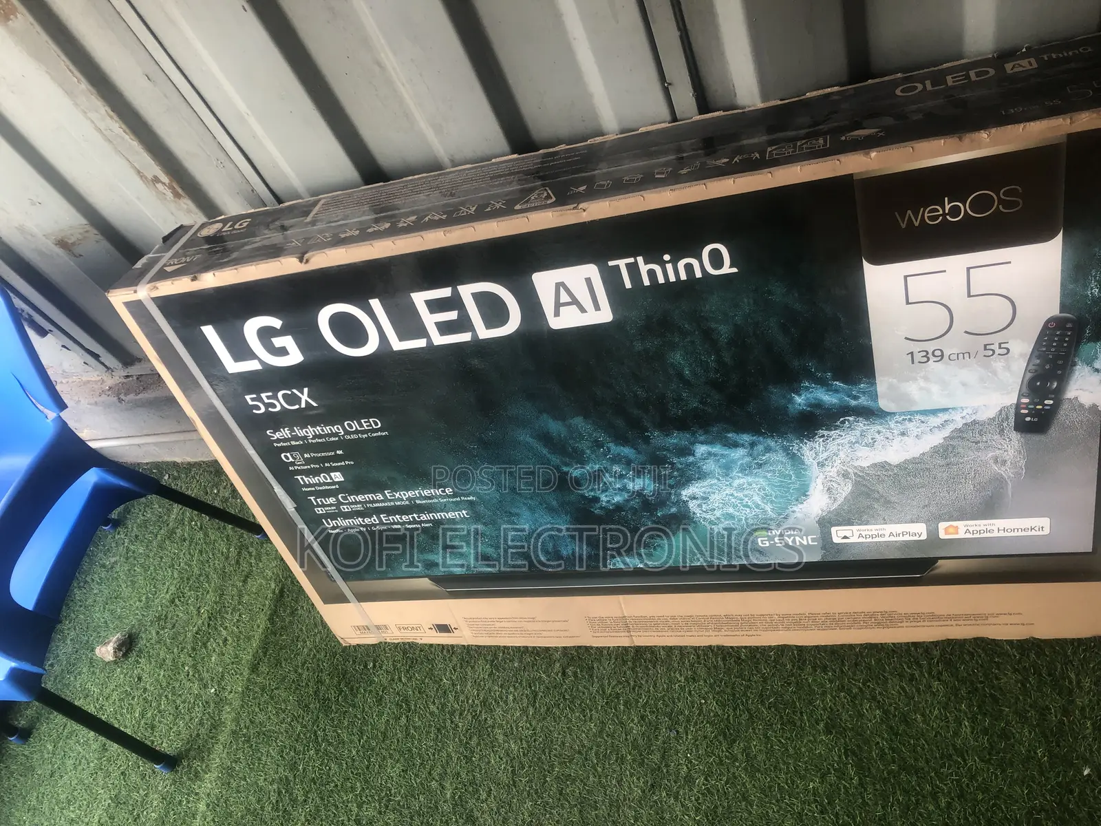 G-Sync Compatible LG 55" Class - Cx Series - Uhd Oled TV