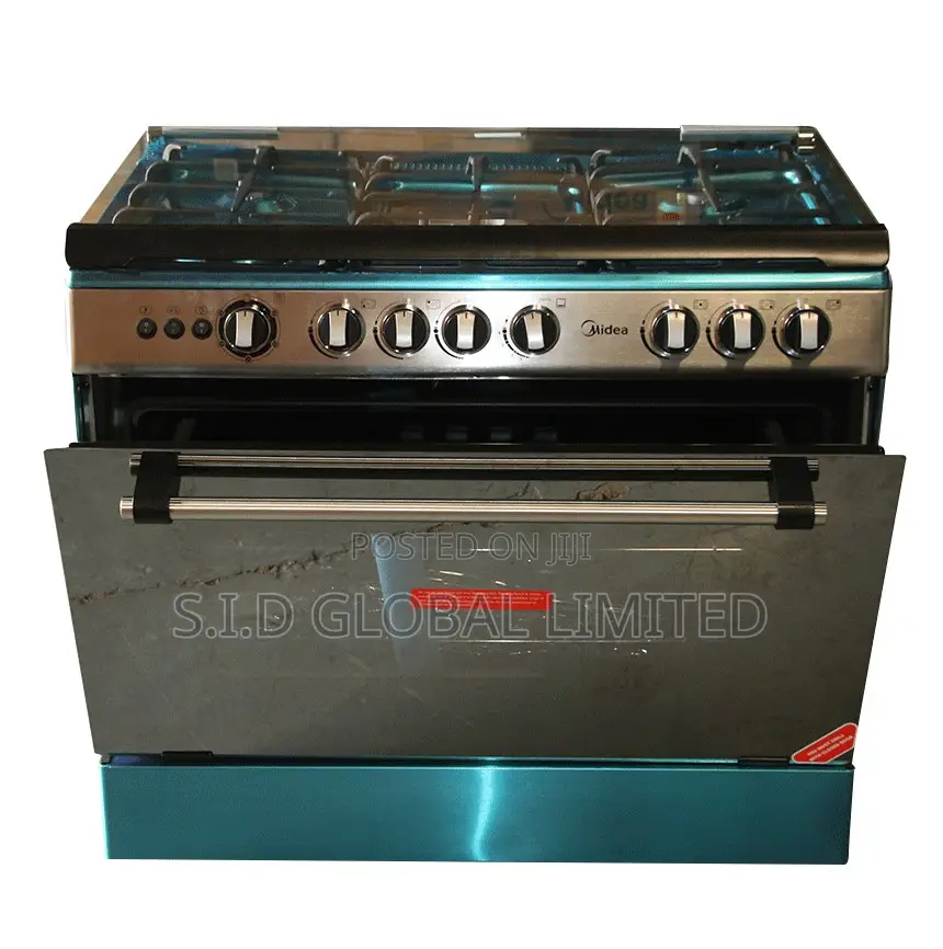 Cook Better Food With MIDEA-5-BURNER-GAS-COOKER-WITH-OVEN