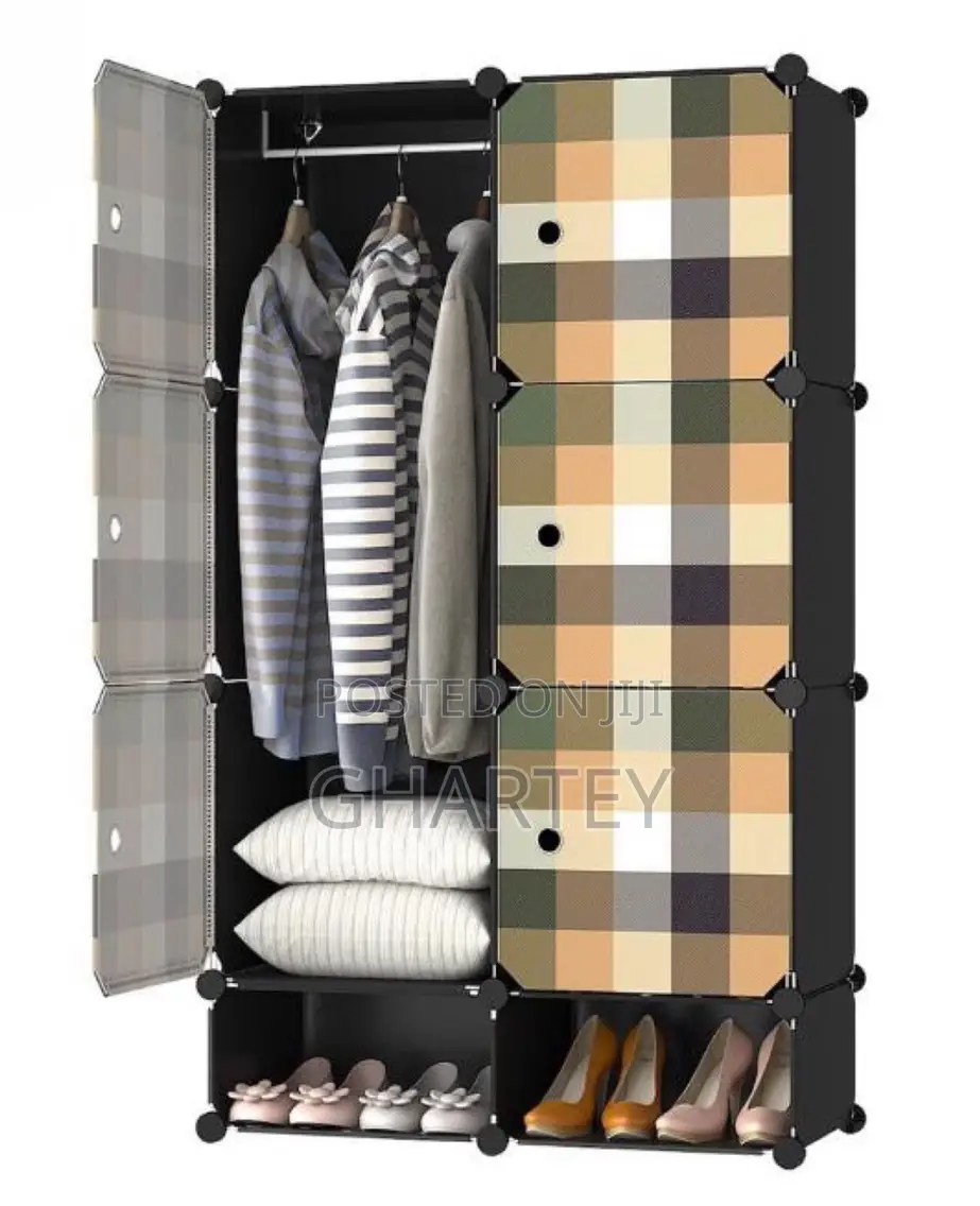 Morden 6 Cubes Foldable Wardrobe