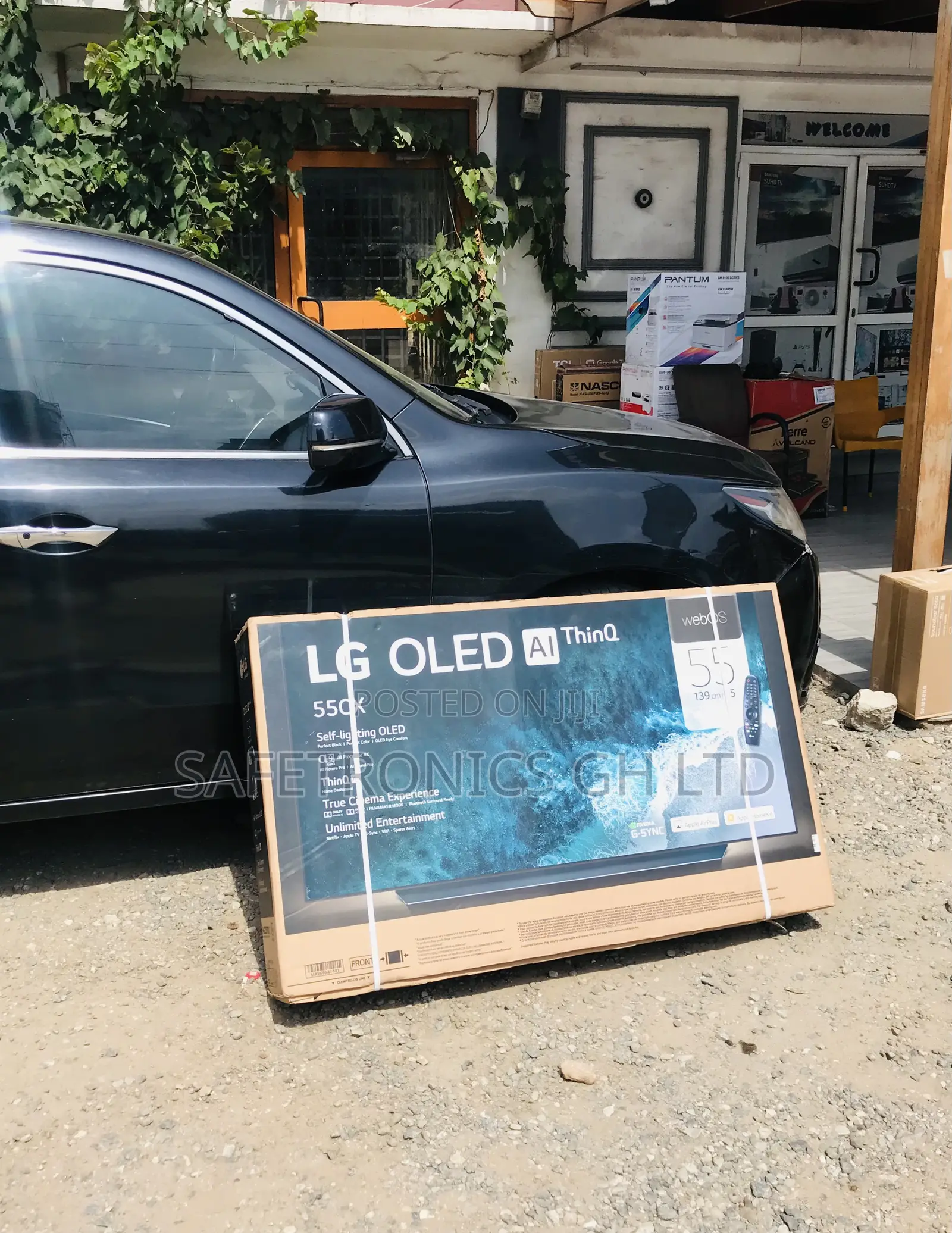 Shop LG Smart 55CX Oled Crystal 55 Inch UHD Tv 