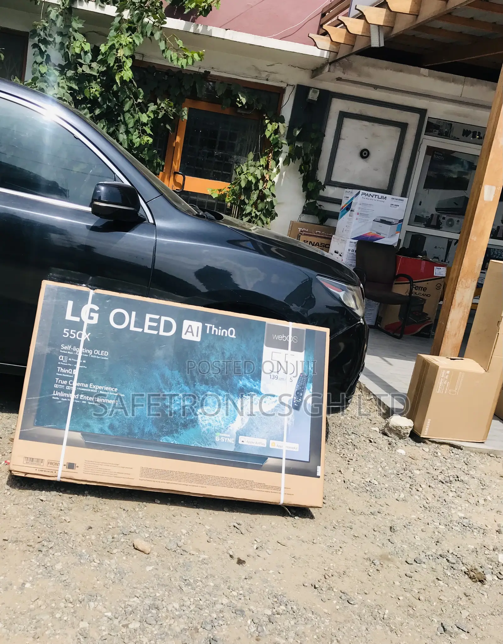 Shop LG Smart 55CX Oled Crystal 55 Inch UHD Tv 