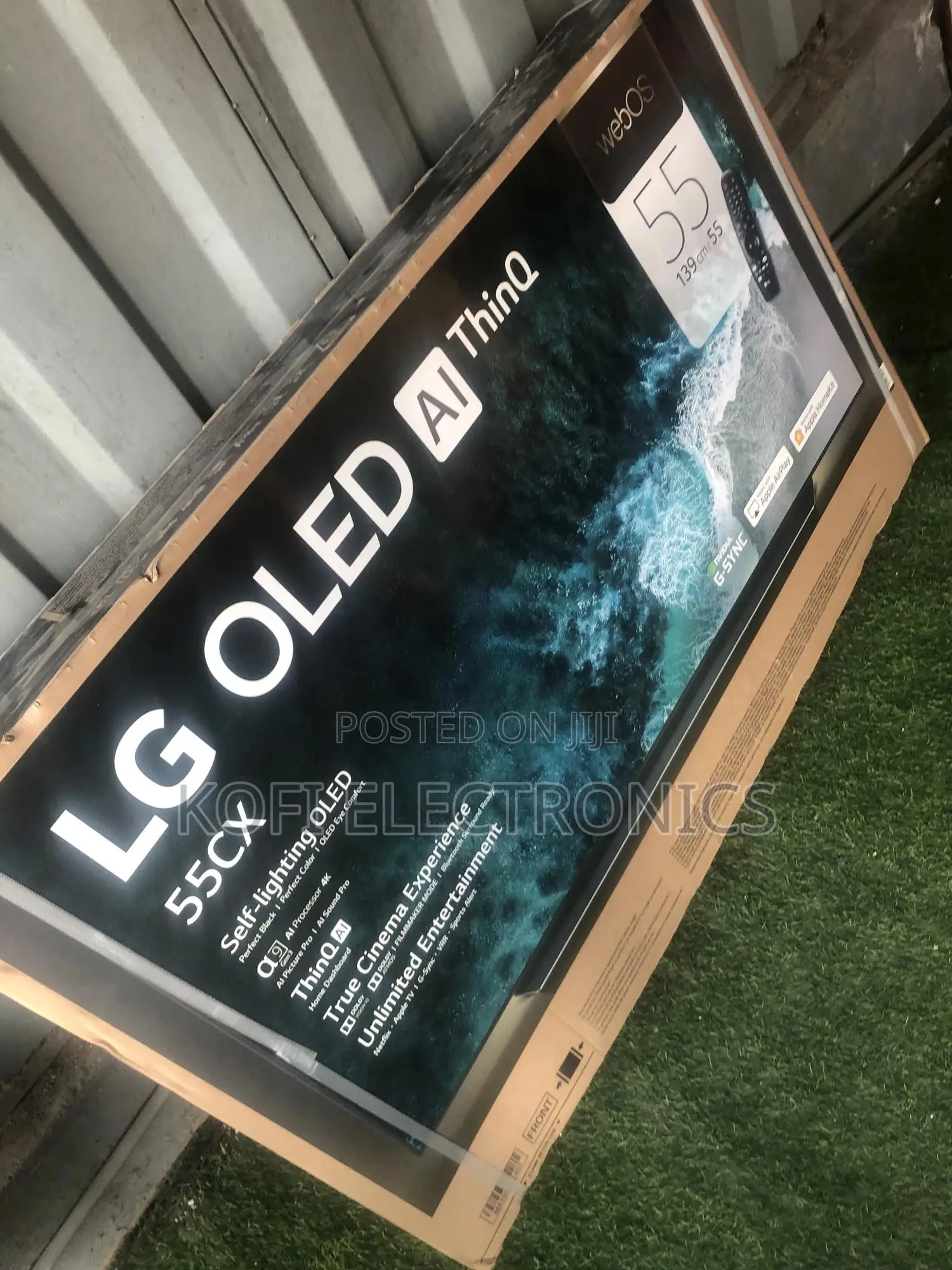 G-Sync Compatible LG 55" Class - Cx Series - Uhd Oled TV