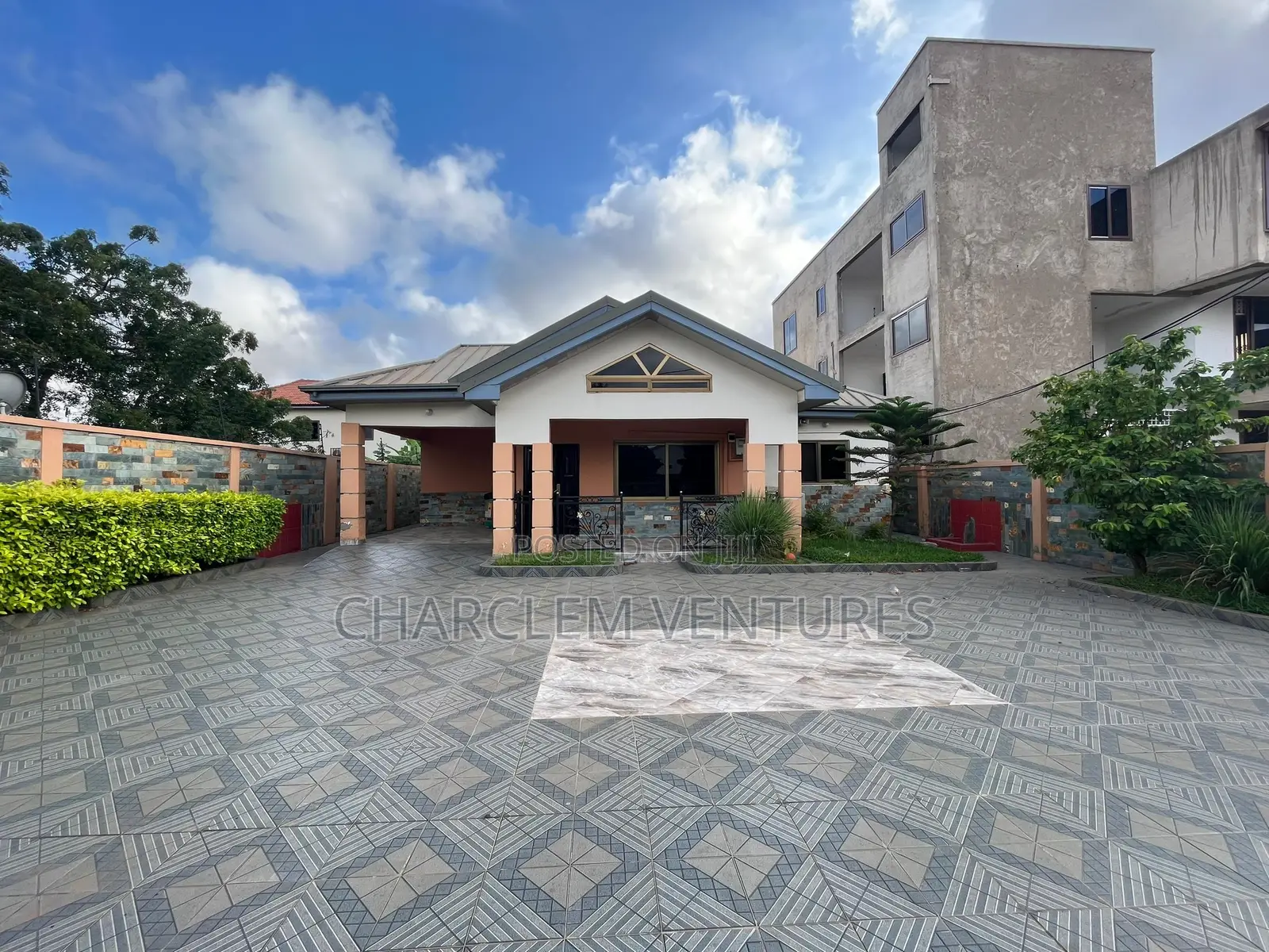 3bdrm House in Charclem Ventures, Ashaley Botwe for rent