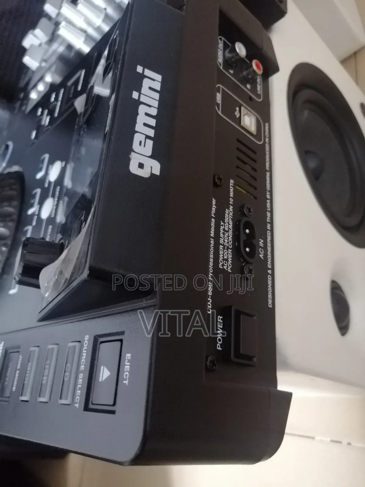 Dj Controller USB Gemini Cdj650 and American Audio QD6 Mixer
