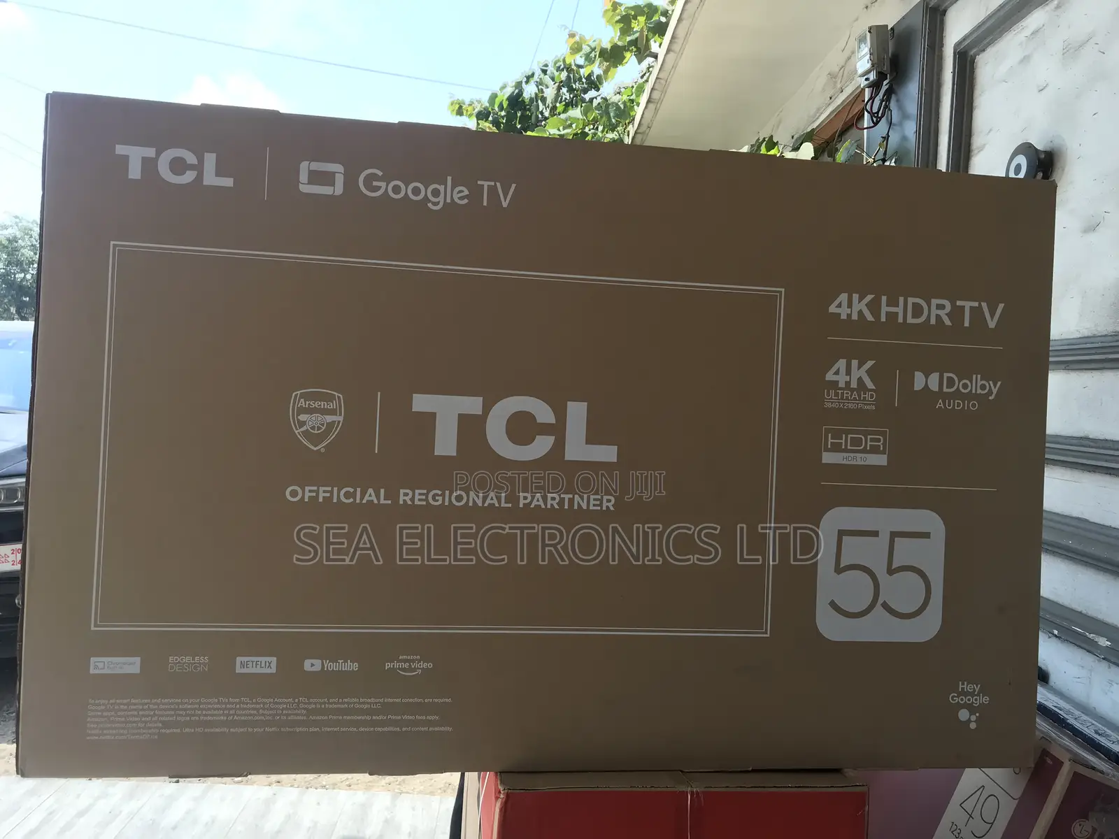 Supreme View TCL 55 Inches Uhd Google Android Tv
