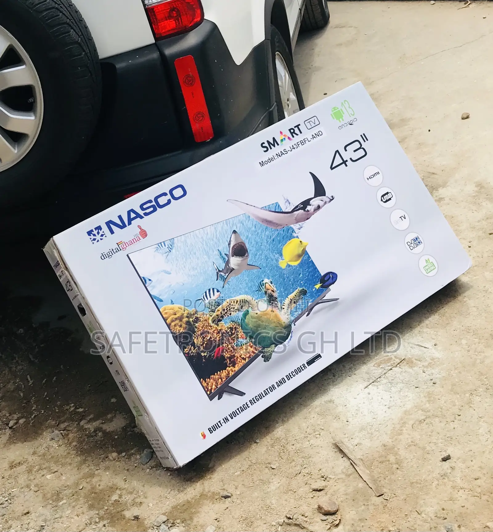 Get Affordable 43 Inch Smart Full Hd Android Nasco Tv
