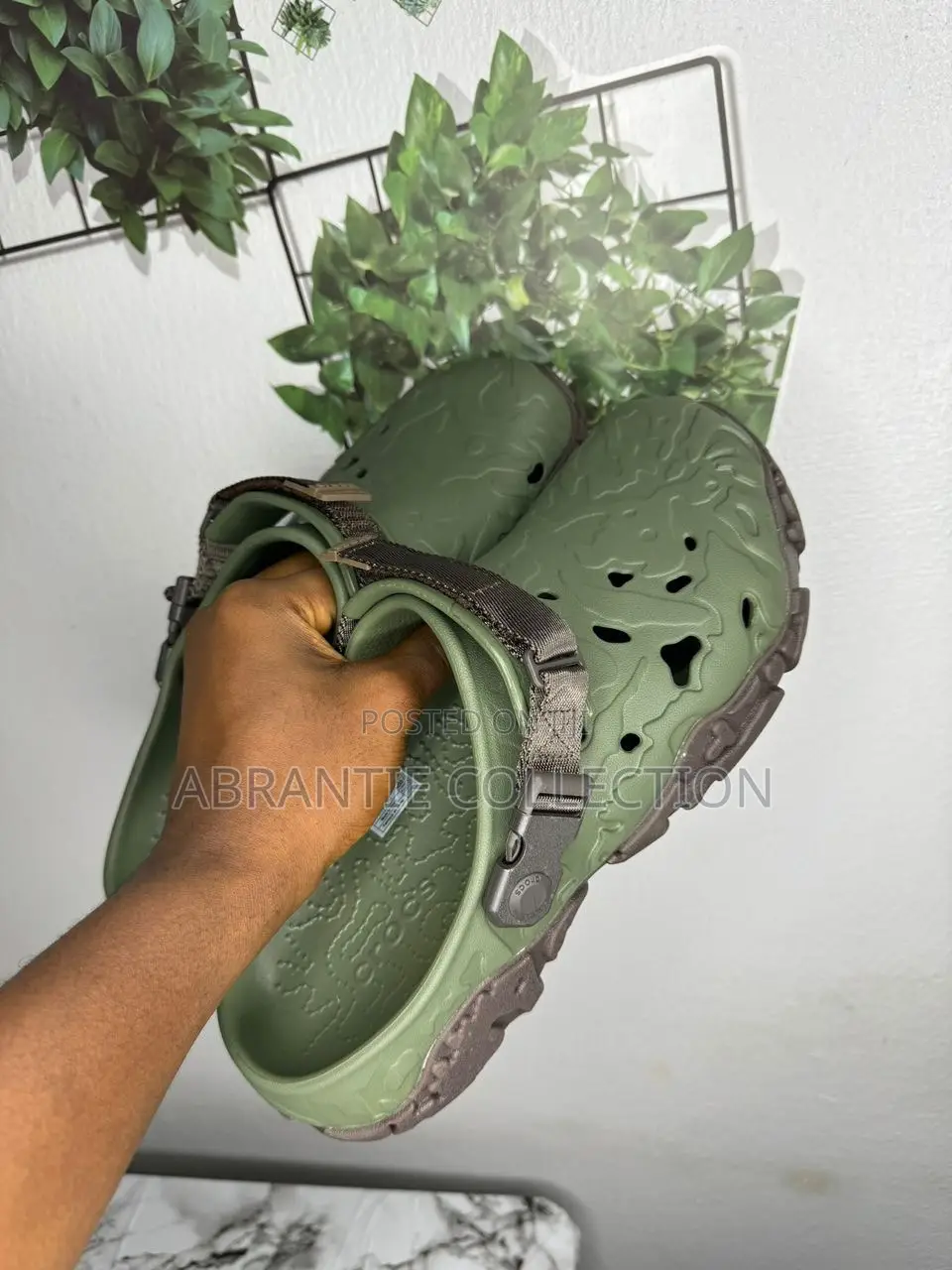 Crocs All Terrain Atlas Clogs Army