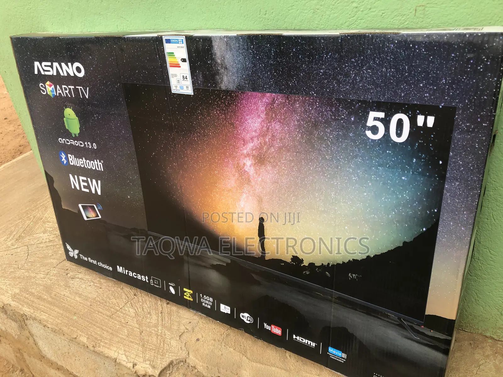 High Definition Asano 50inch Androide