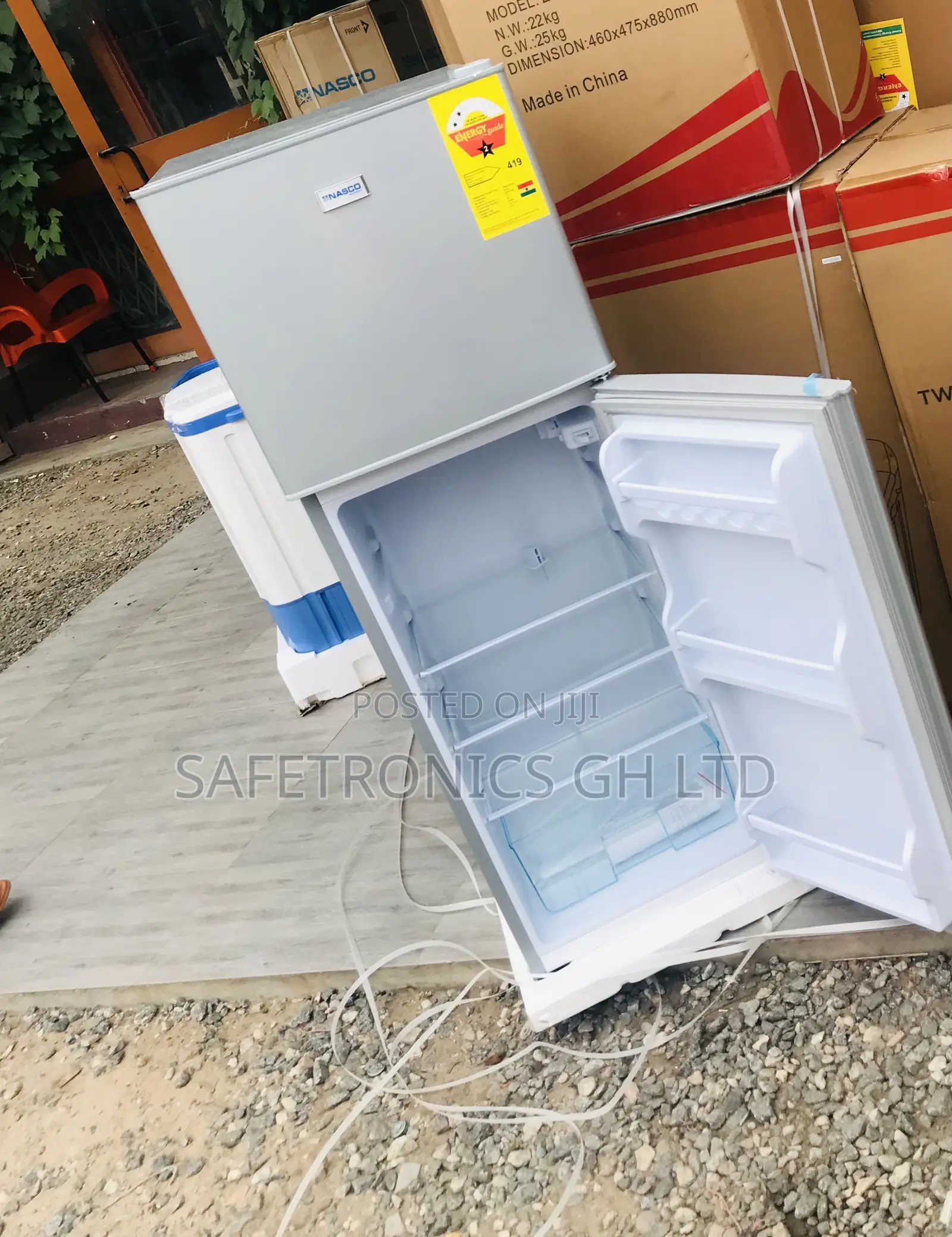 Super New Topfreezer 2 Doors Gray Nasf2-13fl Fridge