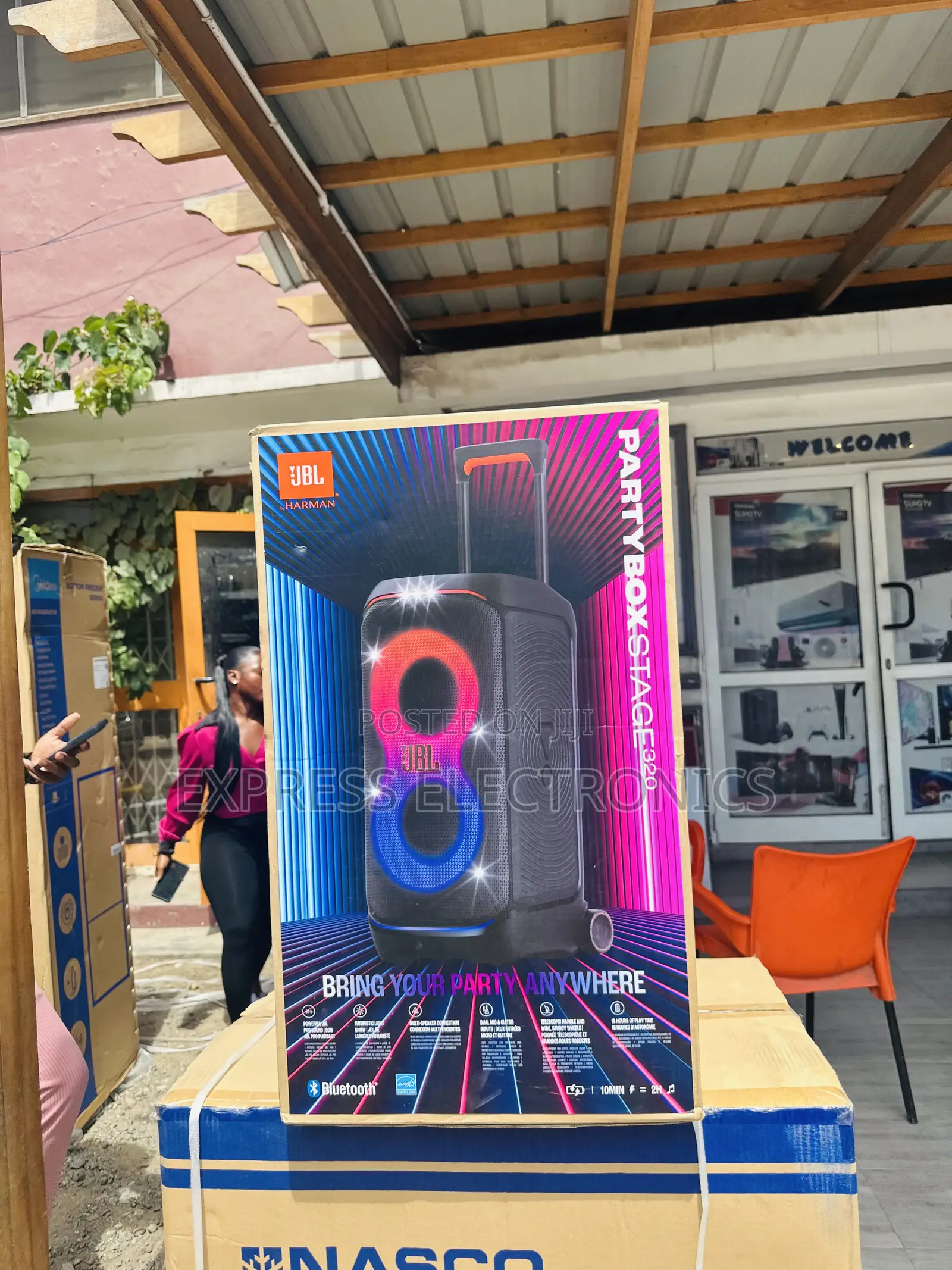 Long Time Play Bluetooth Speaker Partybox 320