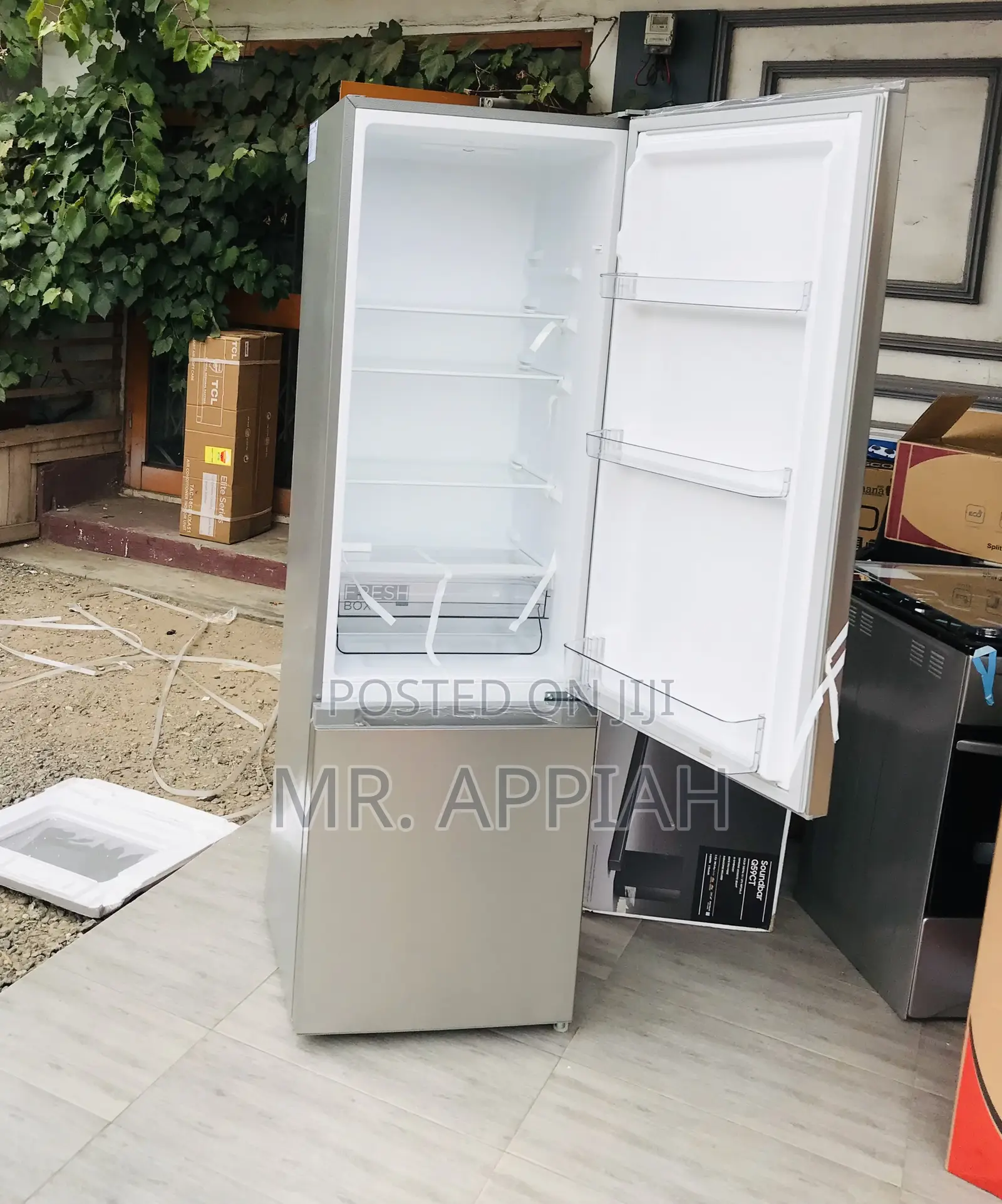 Authentic and Reliable Midea MDRB369FGN02 2 Door Fridge.