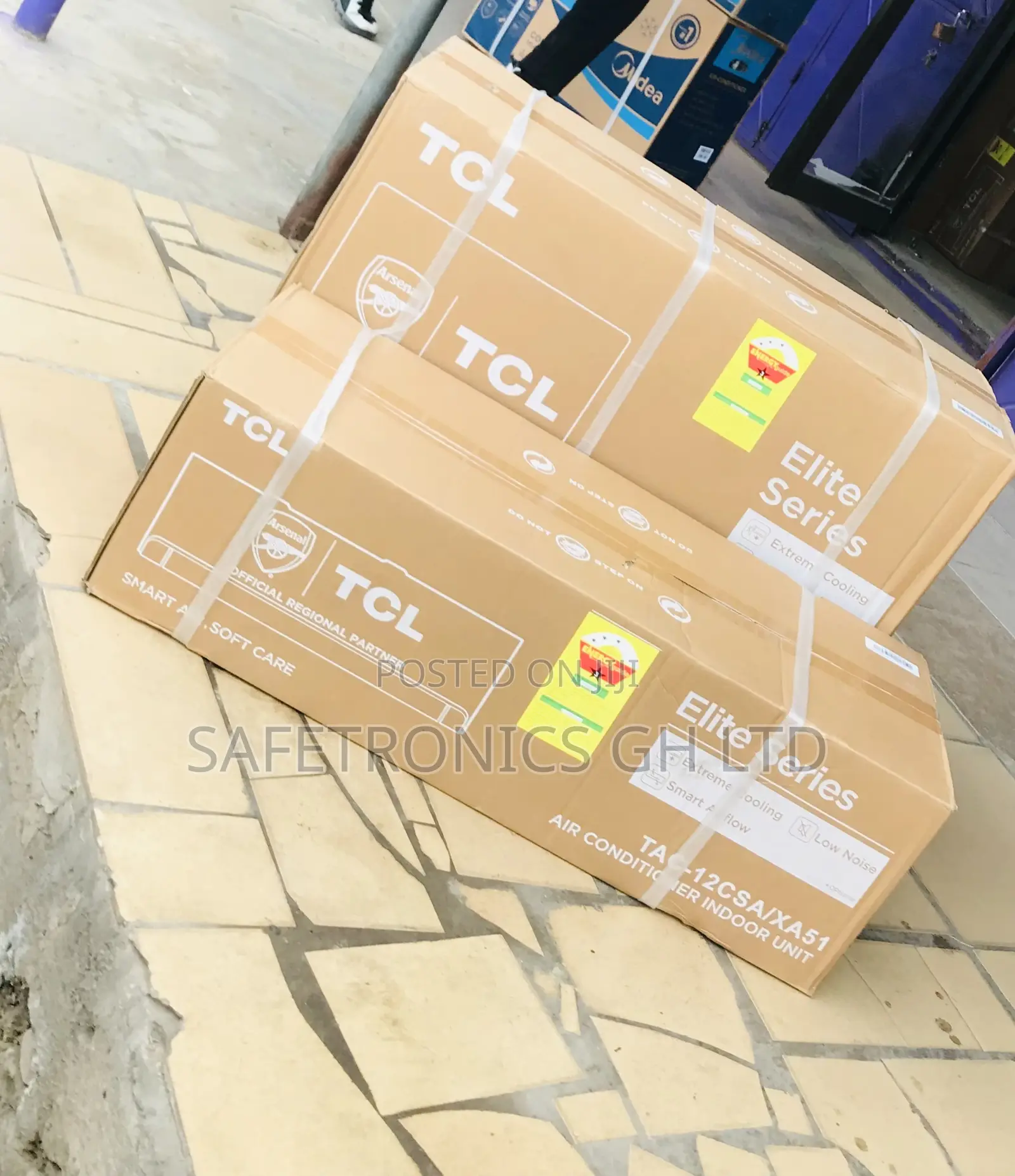 Adjustable Reliable 2.5 Hp Inverter TCL White Ac