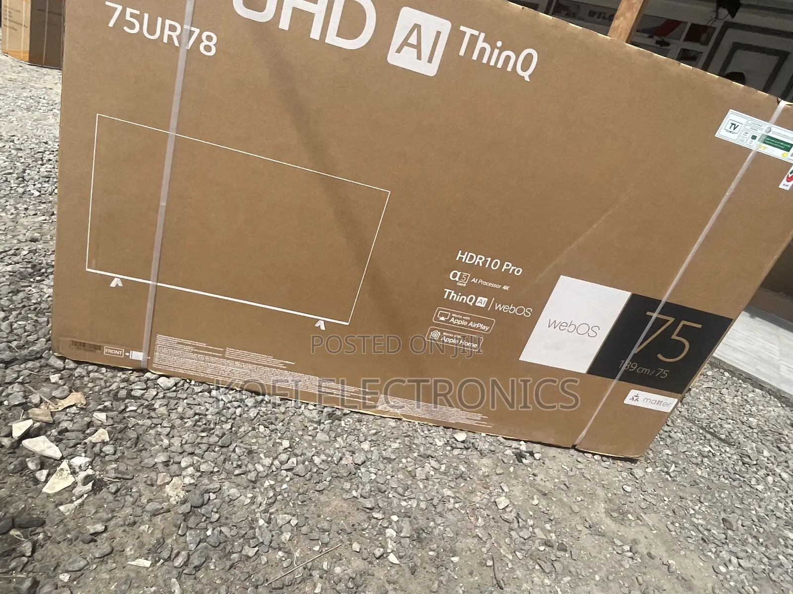 LG UR78 75 Inch Smart UHD TV With a Remarkable Detail