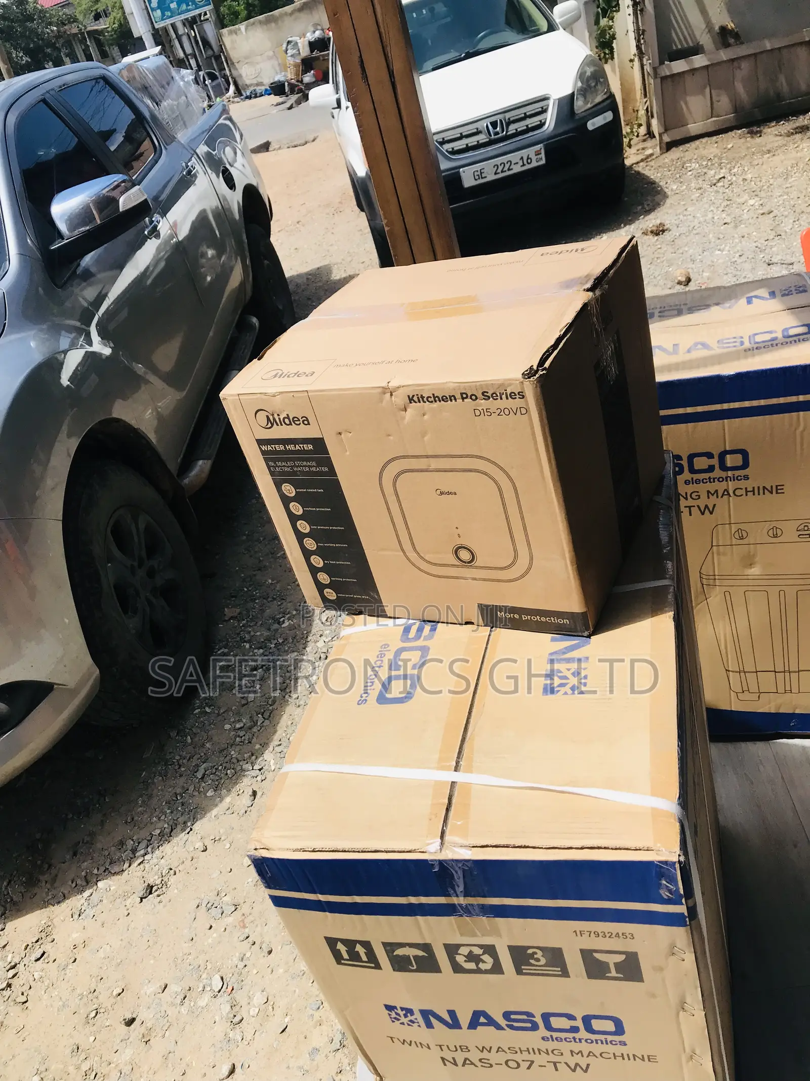 Durable New :/  Midea Water Heater White 