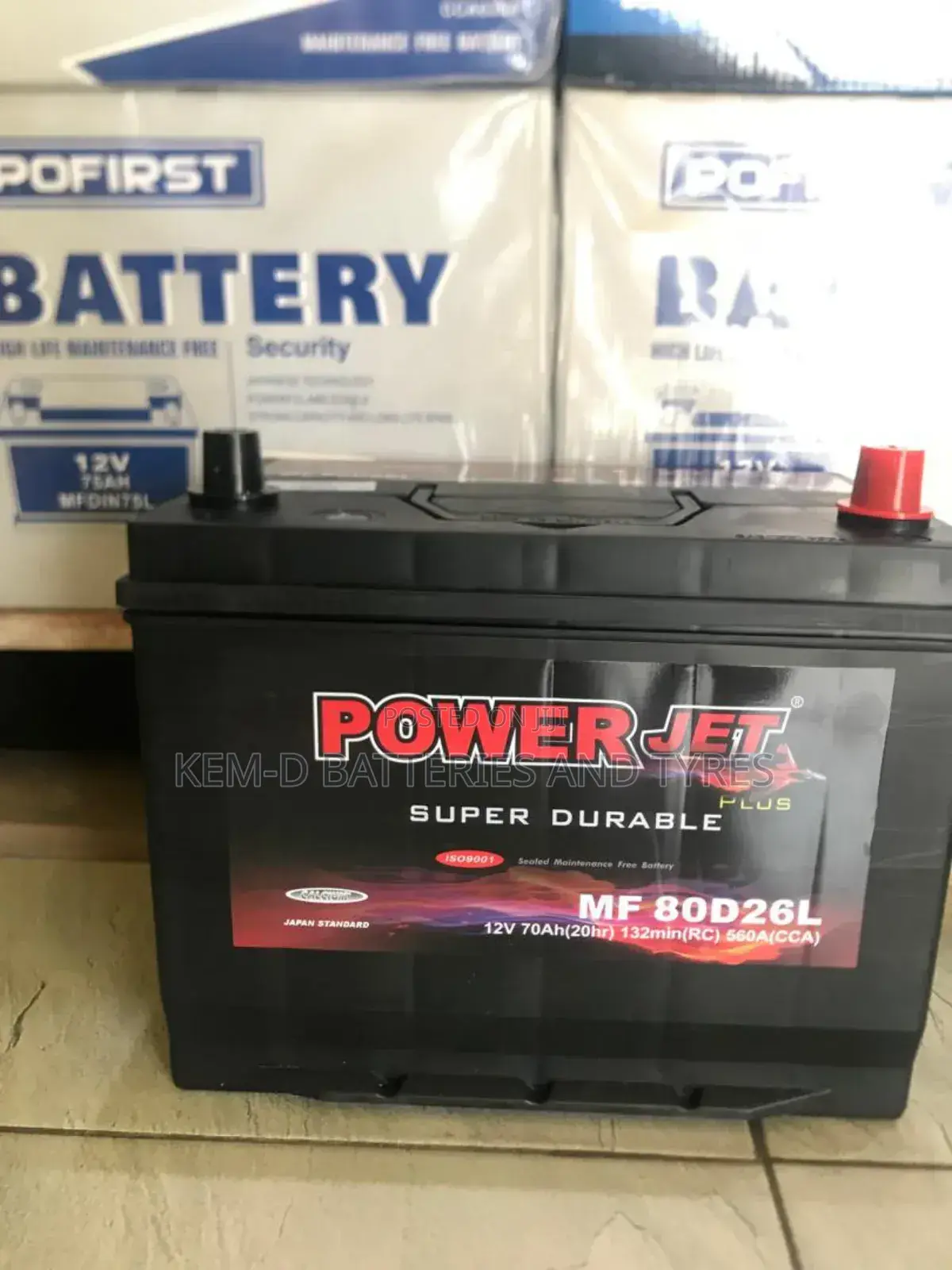 15 Plates Battery _ Block Type 70ah