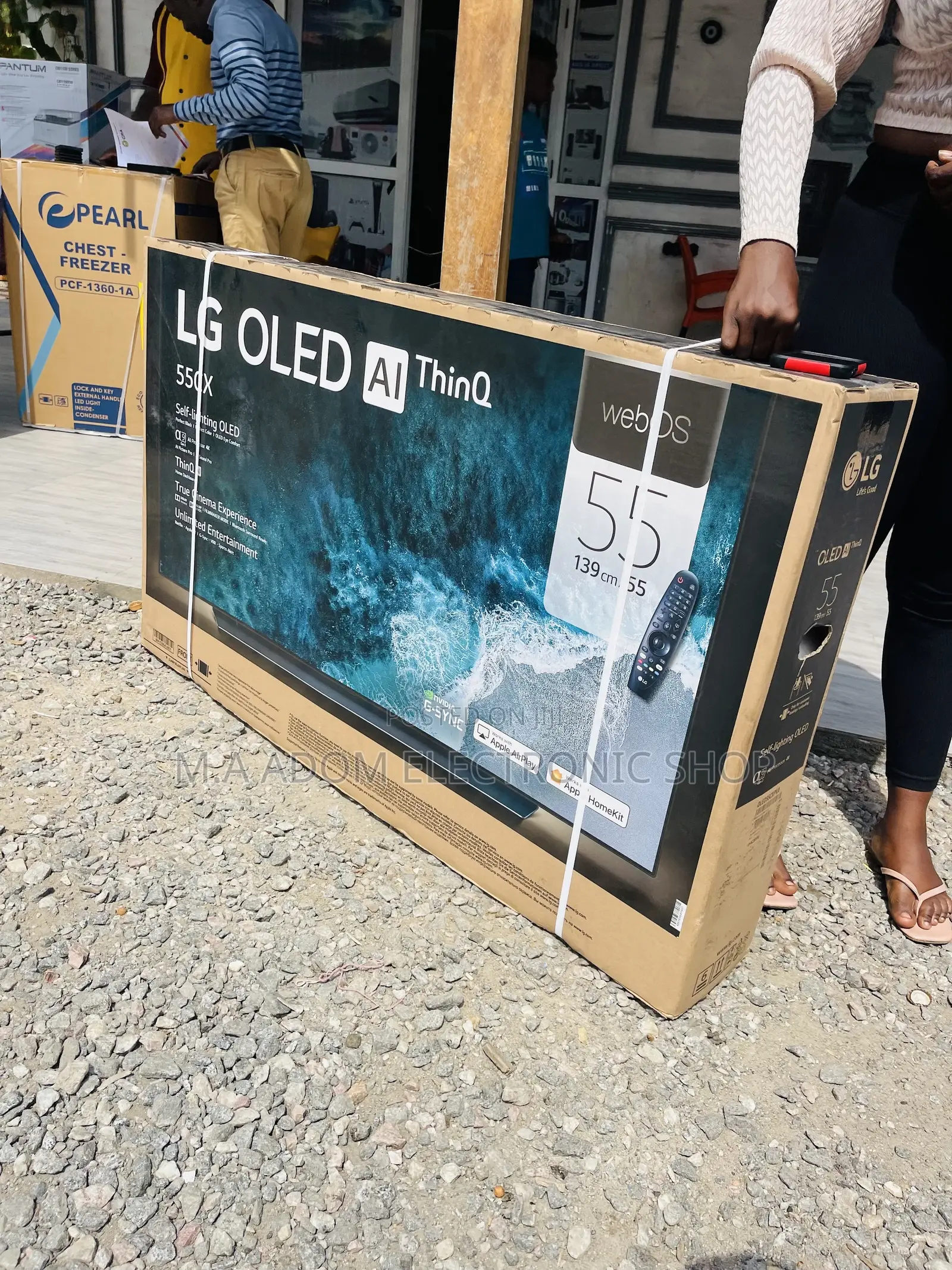 Sealed in Box Lg Oled CX 55 Inch Smart HDR Webos Tv.