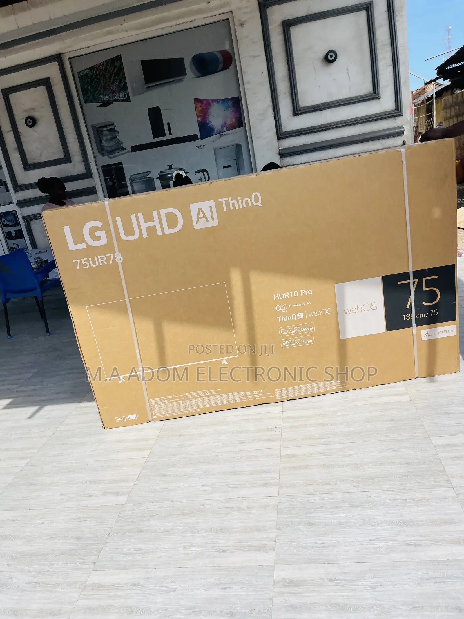Order LG 75 Inch Uhd Smart Television(75UR78000).