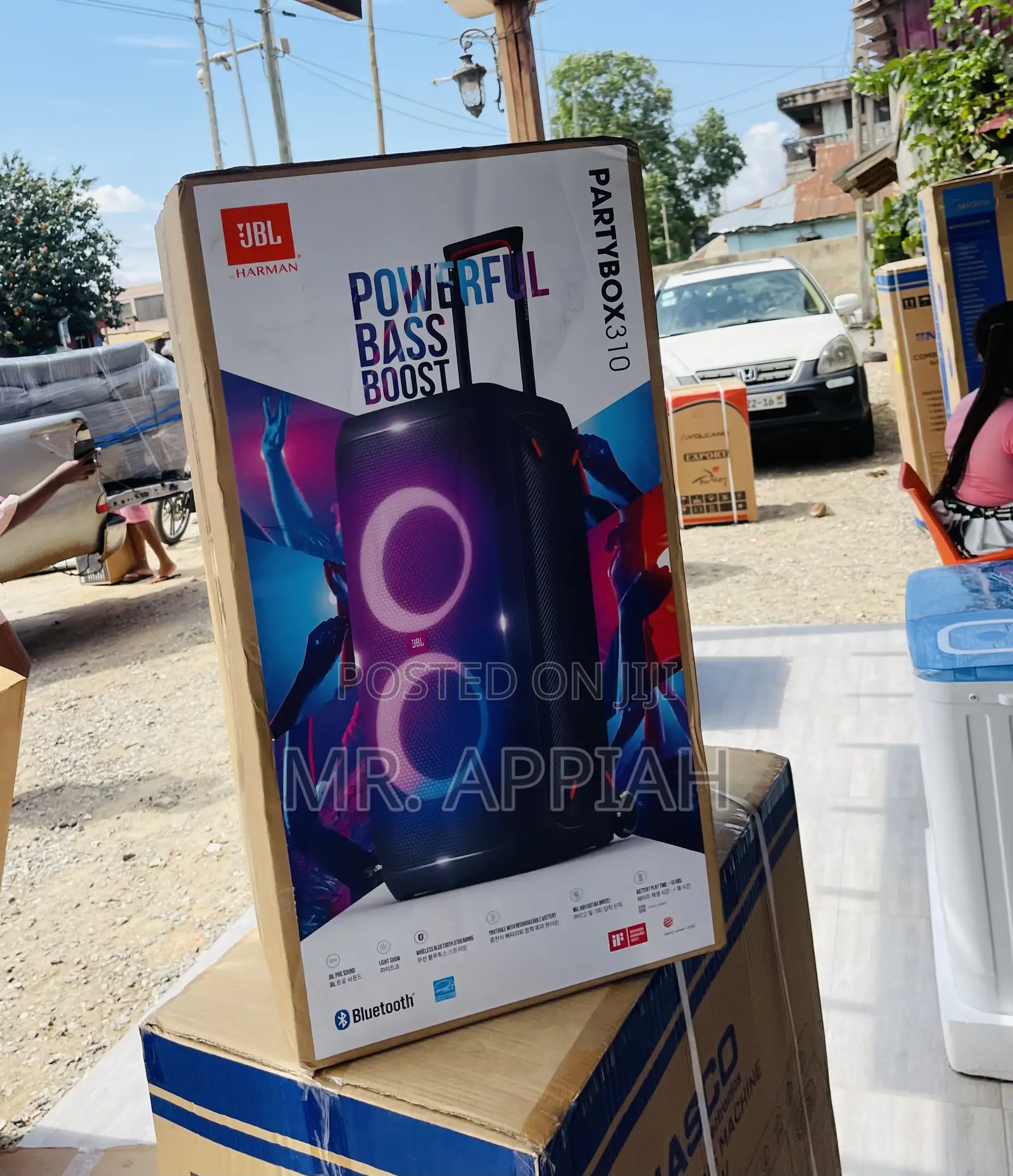 Long Lasting JBL Party Box 310 Portable Speaker 