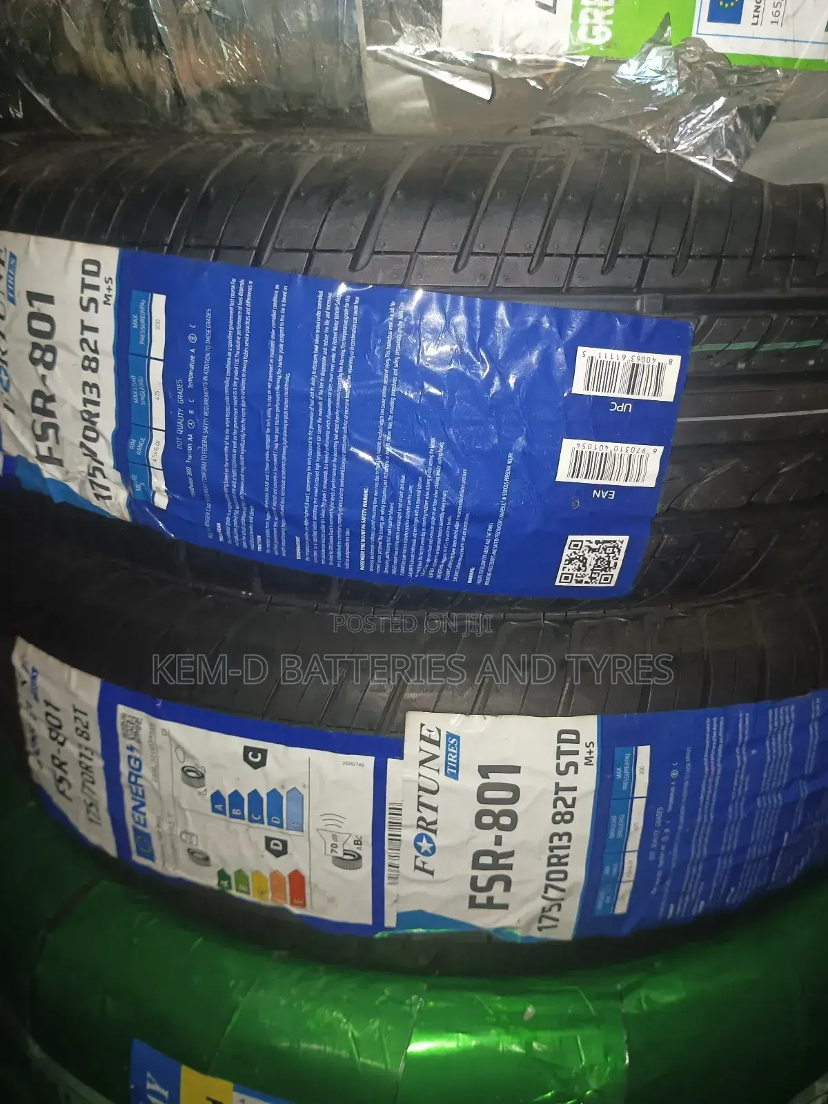 175/70r13 Tires + Free Fixing / Delivery