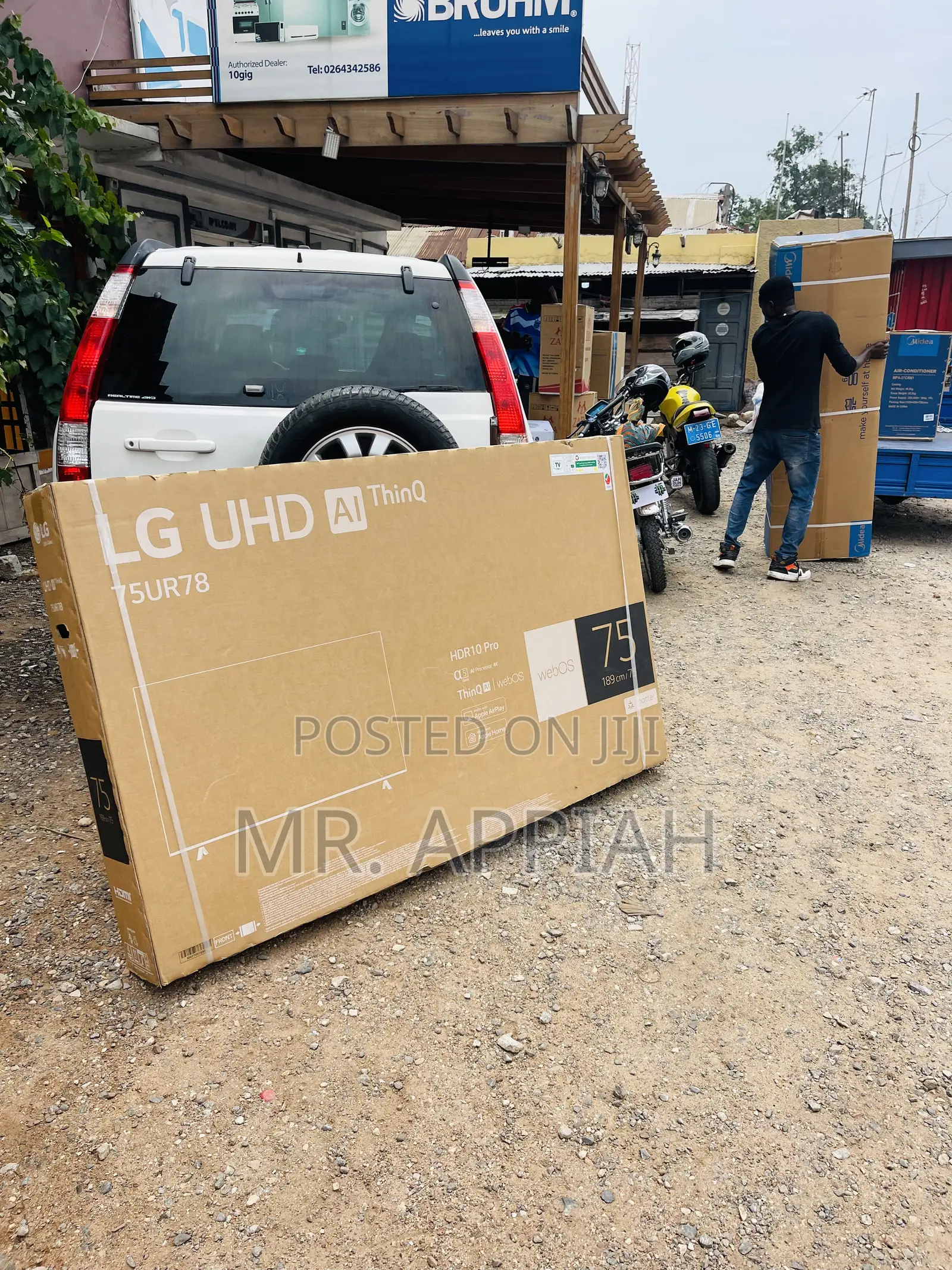 Energy Sufficient Lg 75” Uhd Smart Television(75ur8000)