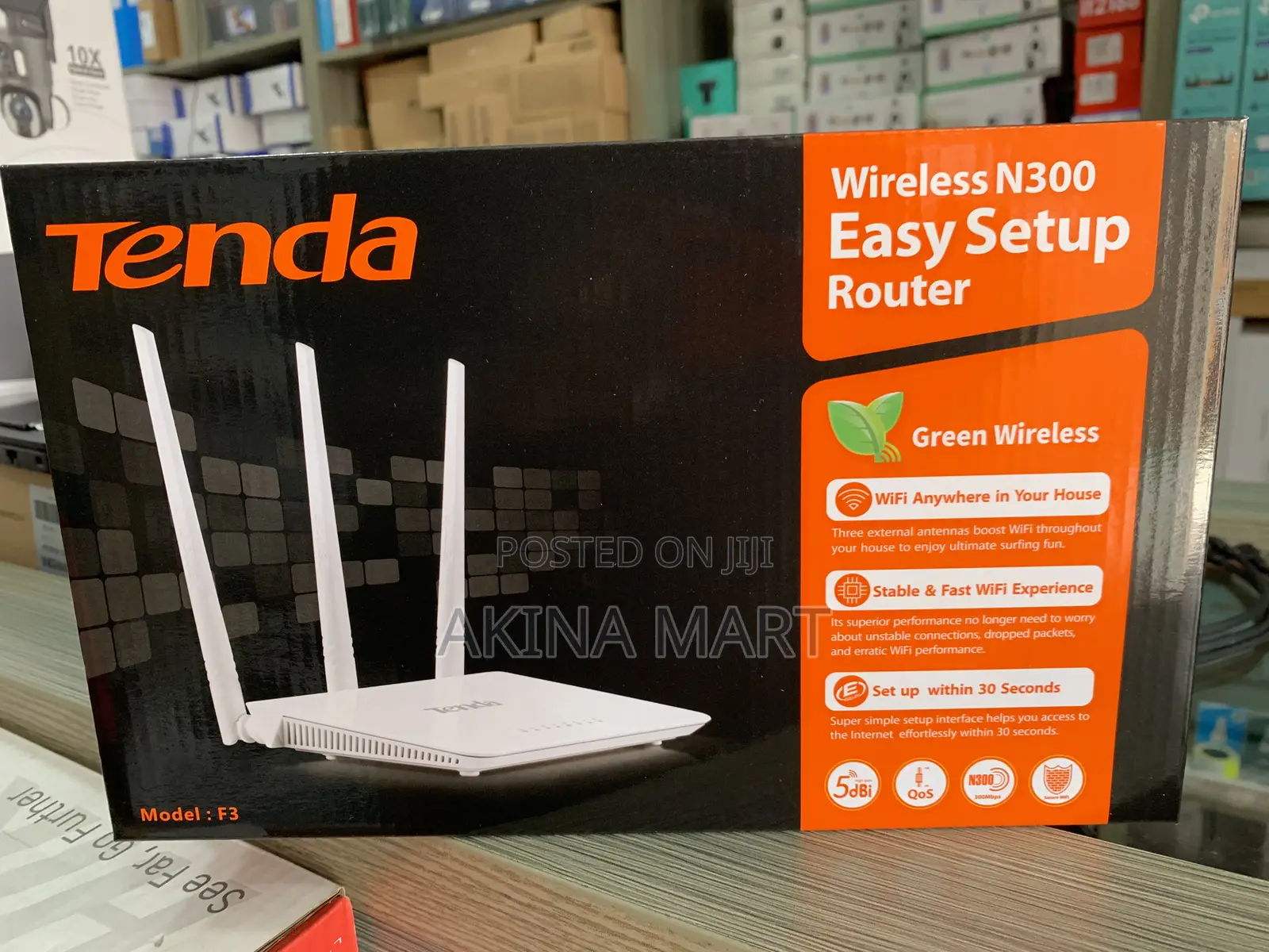 Tenda Wireless N300 Super Fast Router