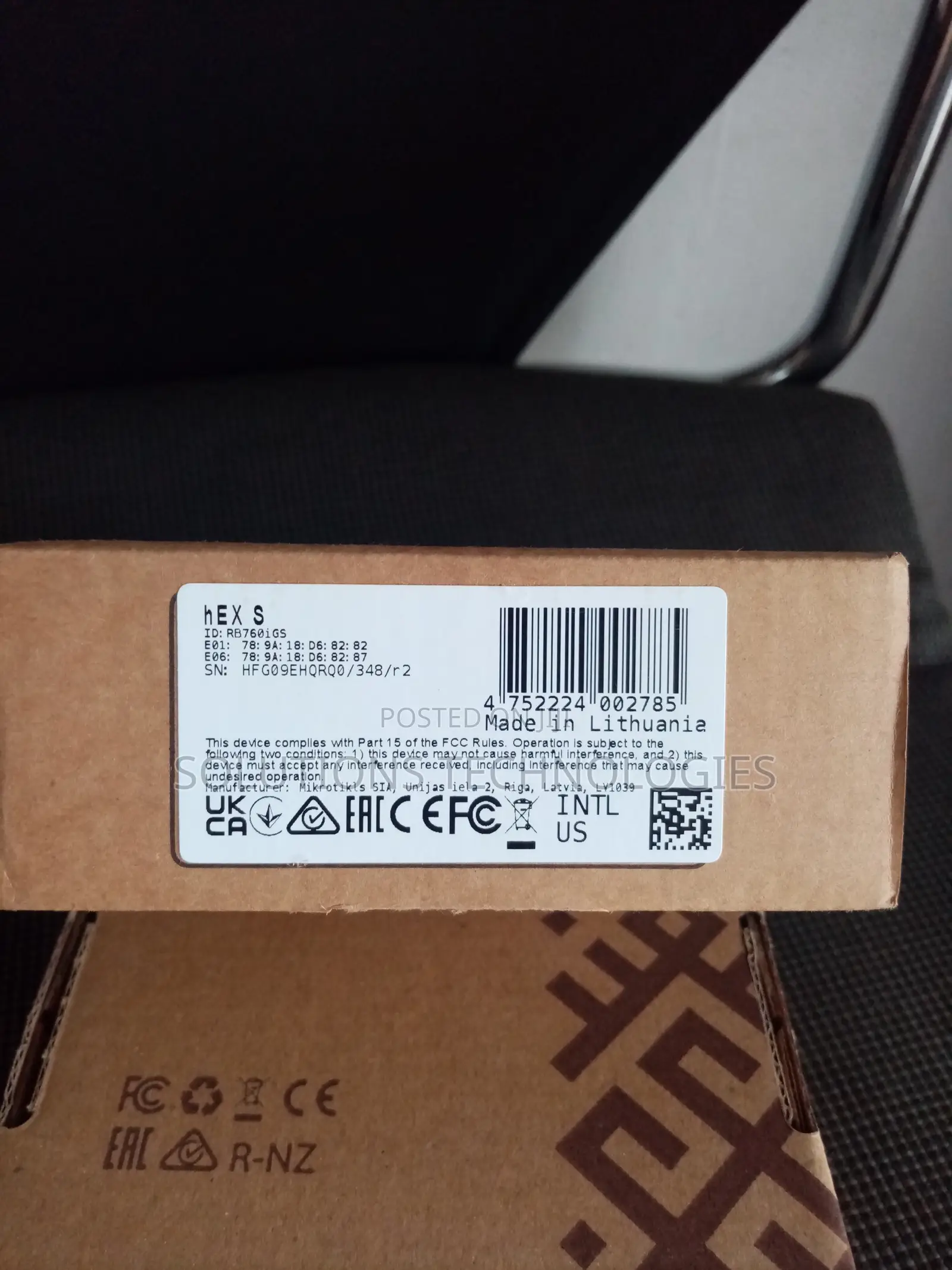 Mikrotik Hex S