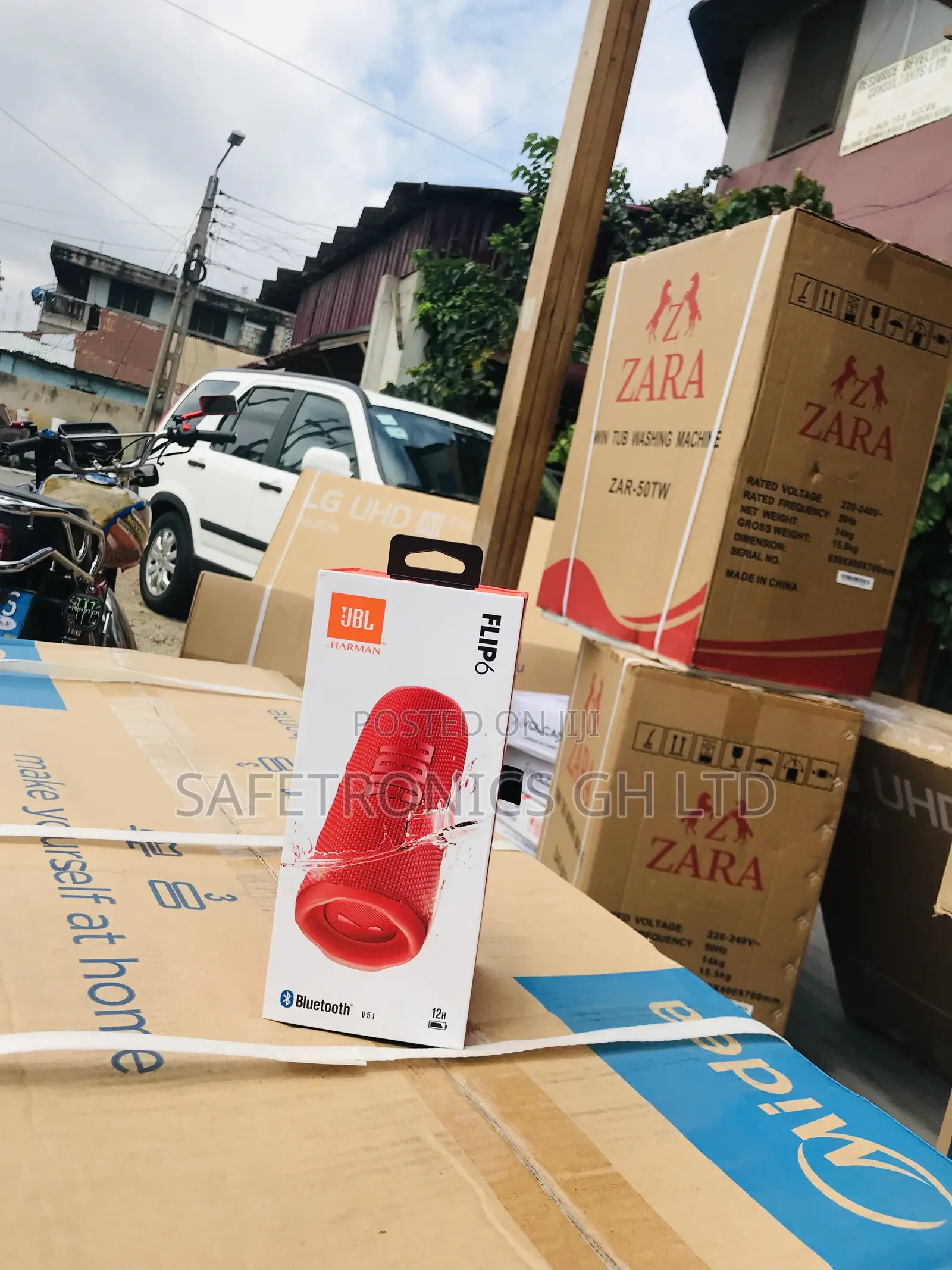 Most Available/ Bluetooth (Red) Flip 6 JBL Speaker 