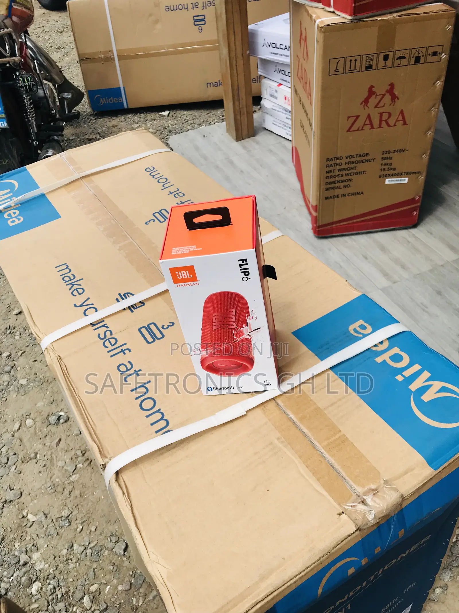 Lastest (Red) JBL Bluetooth Speaker Flip 6 