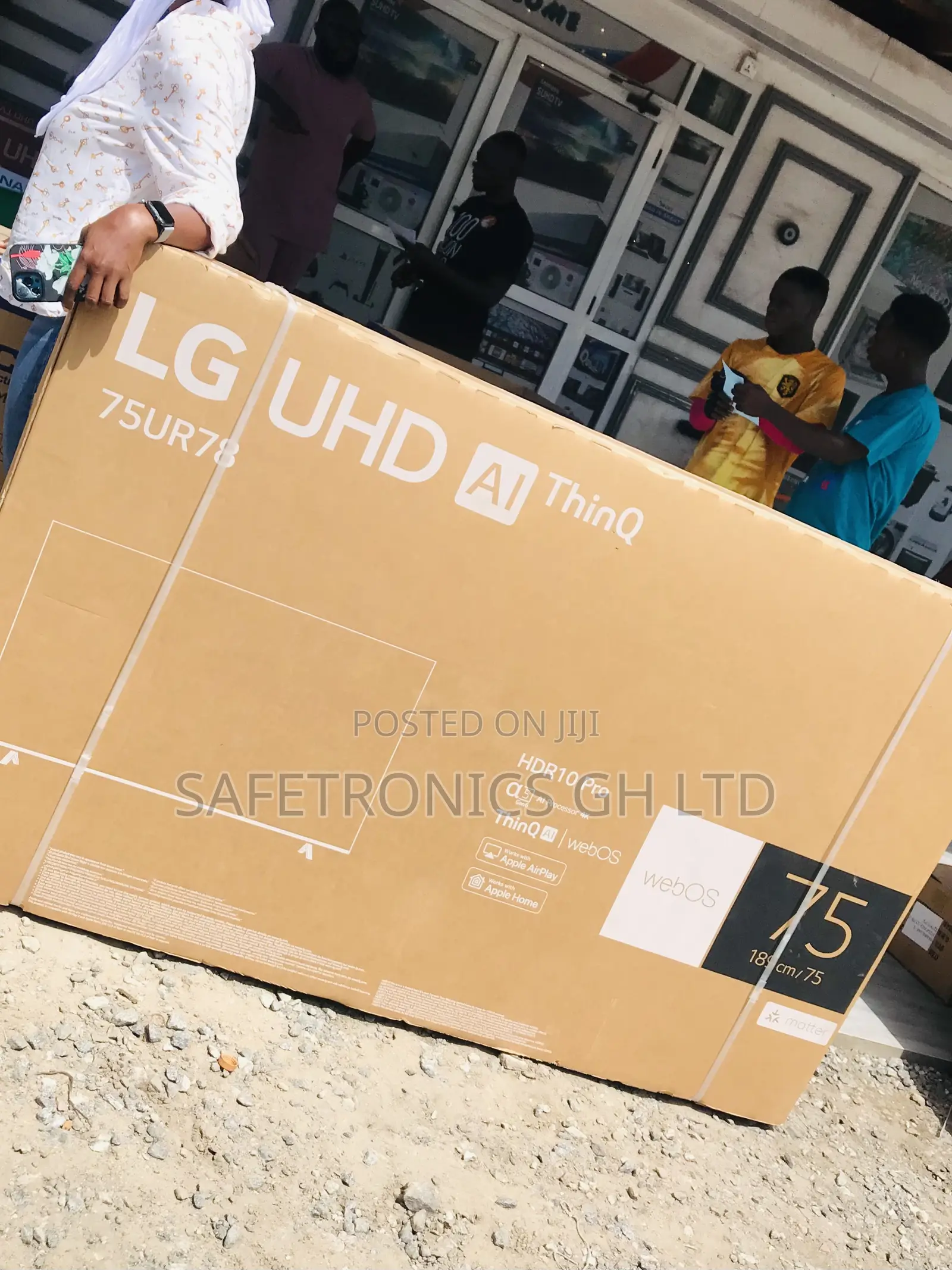 New 75 Inch Lg Smart Uhd Led Sleek Ur73 Tv