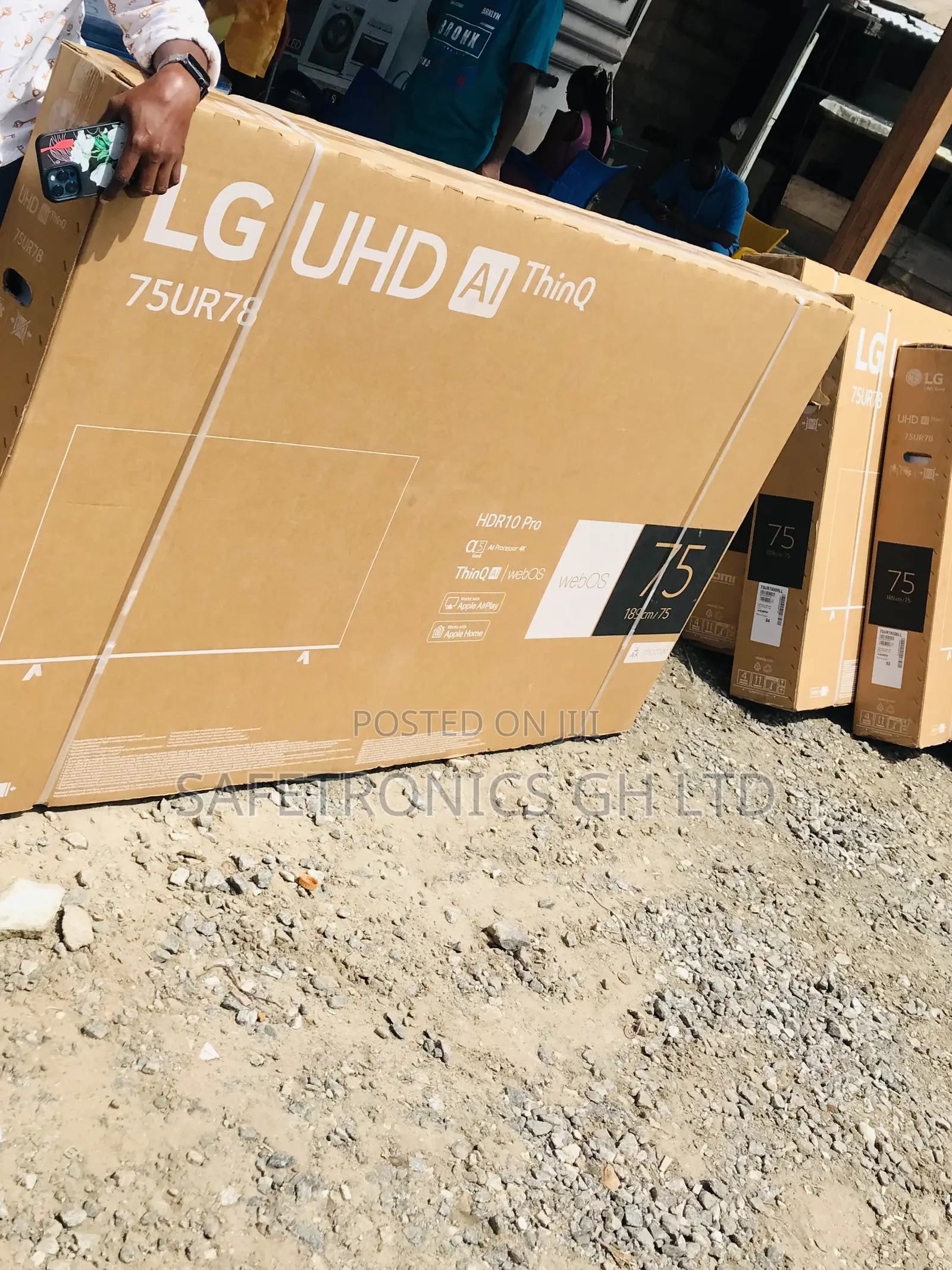 Brand New Led  LG 75 Inch Smart UR73006LA Tv 