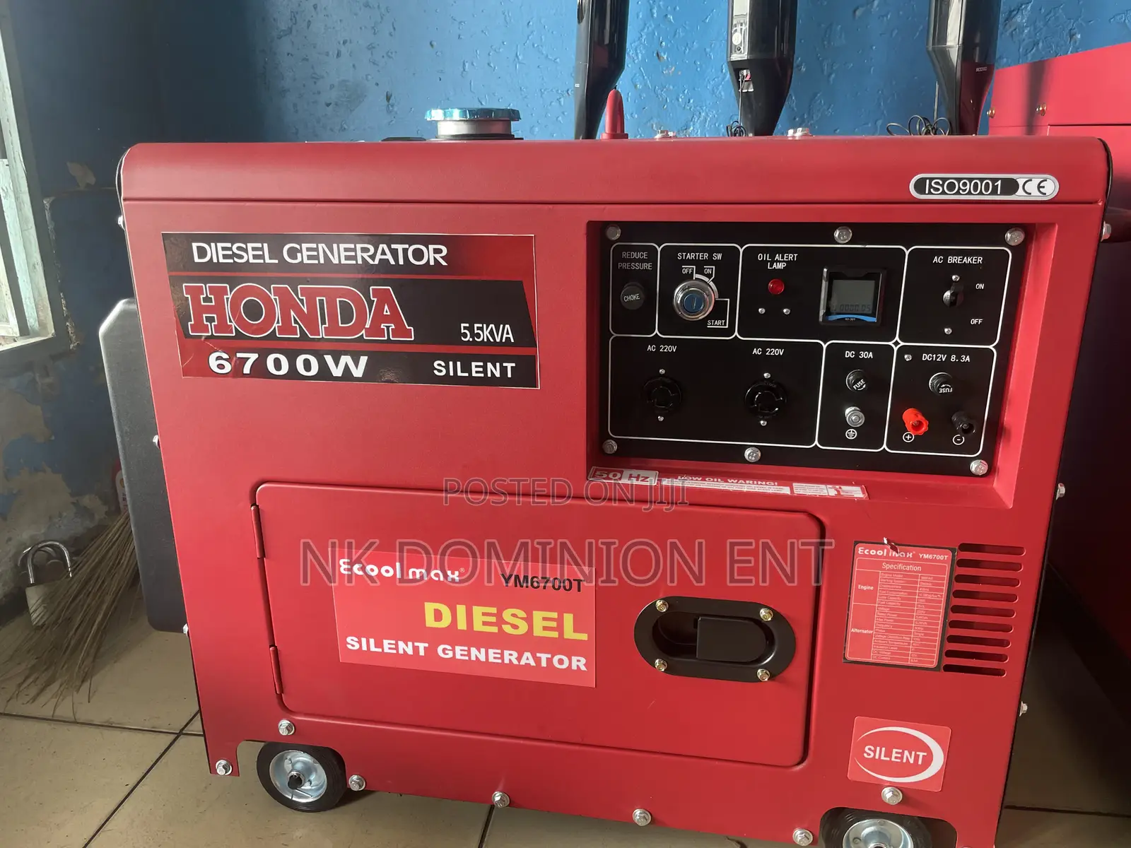 Honda 6kva DIESEL Generator