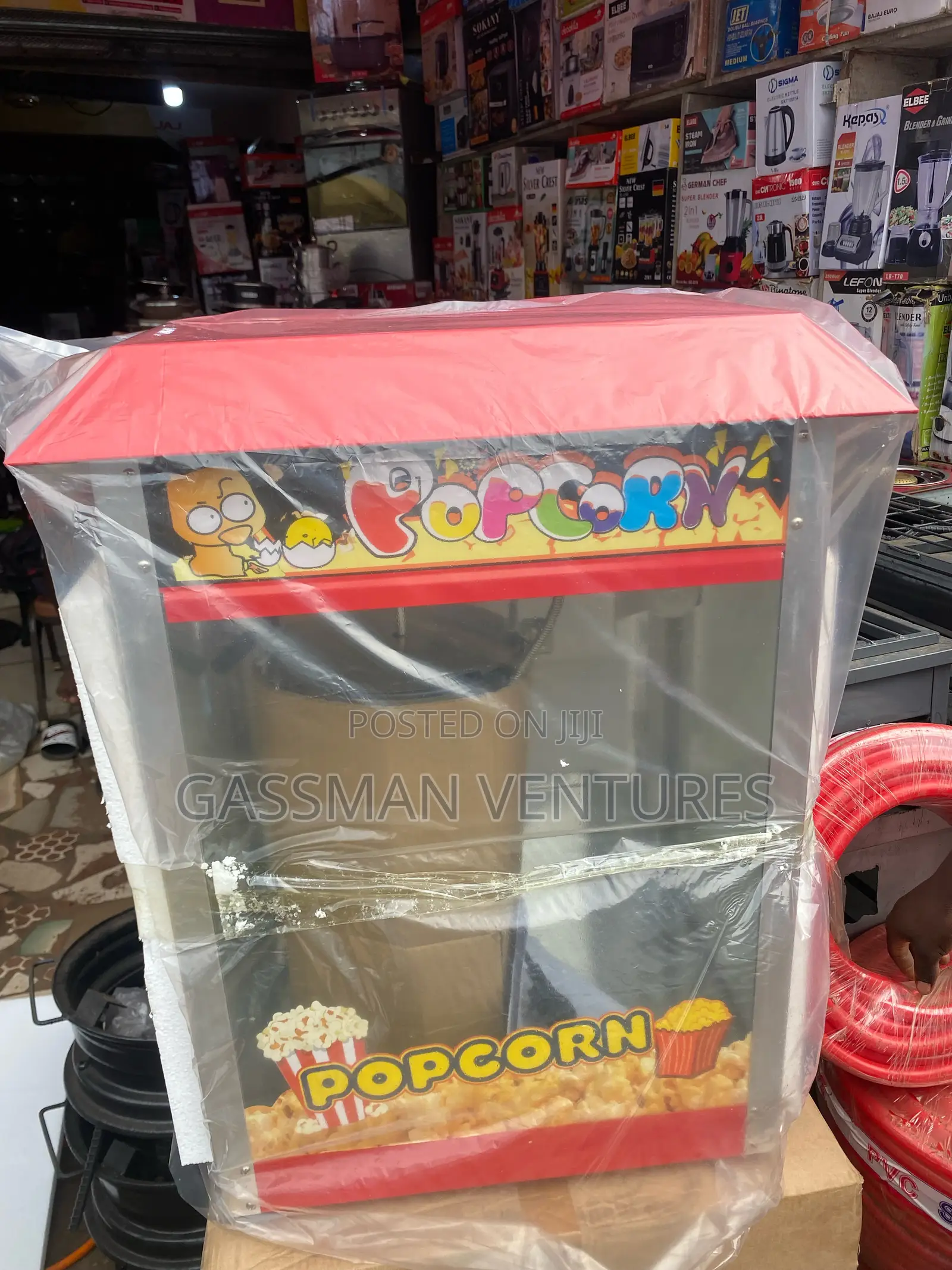 Foreign Electric Popcorn Machine