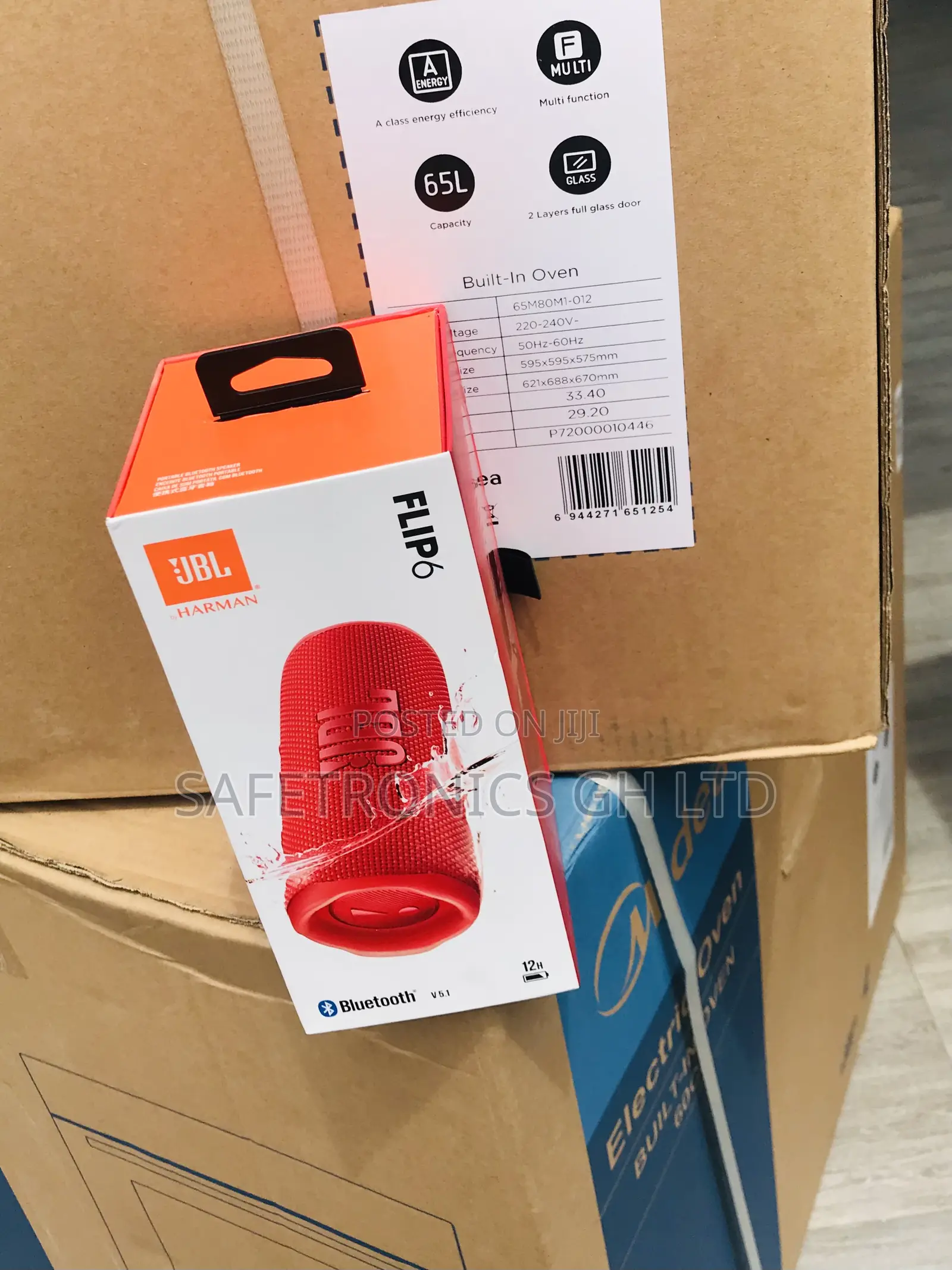 Order Classic (Red) JBL Bluetooth Flip 6 Speakers 
