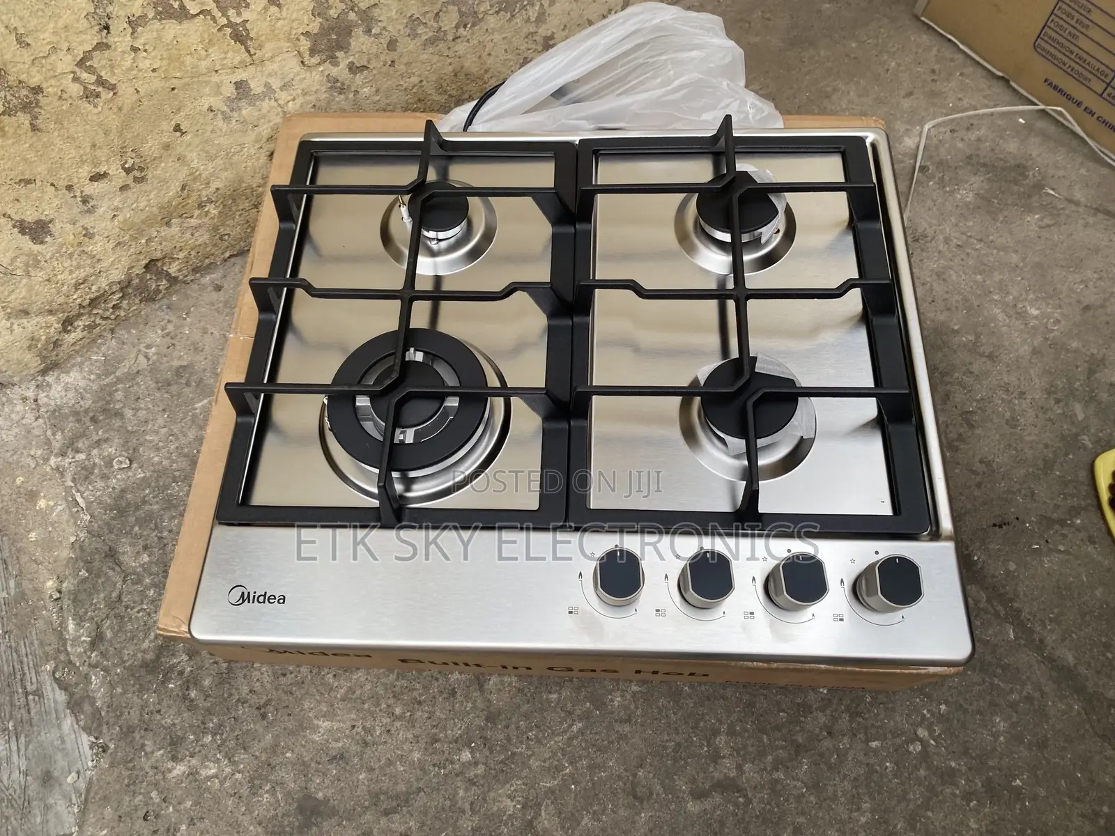 Privileged Midea 4burner Hob Built in Gas Cooker
