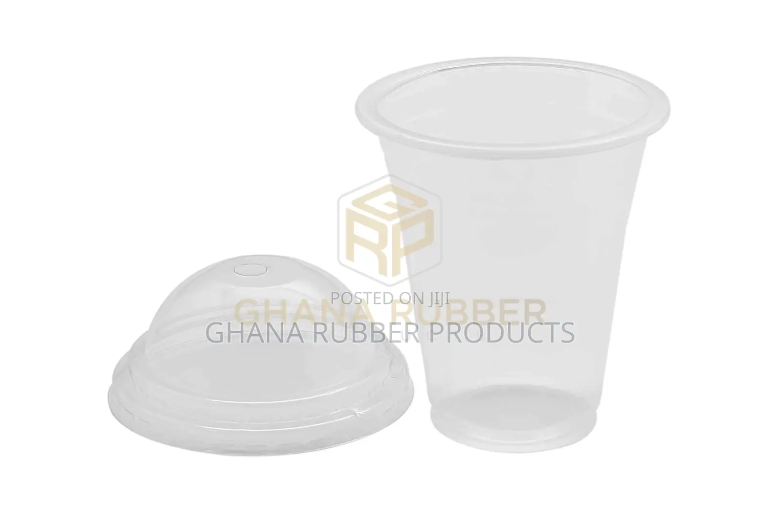 Disposable Plastic Cups 350cc + Domed Lids (1500pcs)