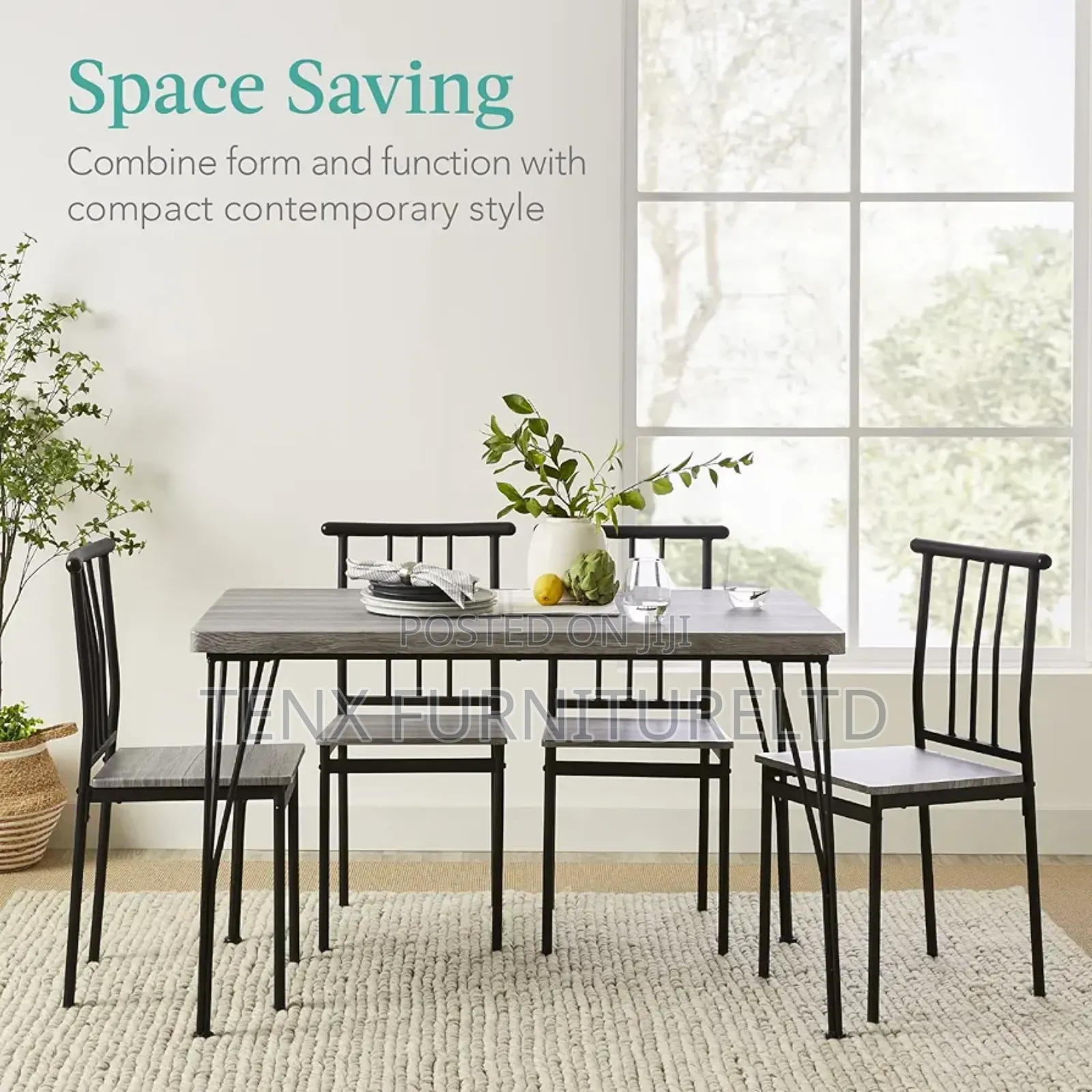 Dining Set 4 Seater (Sit Up)