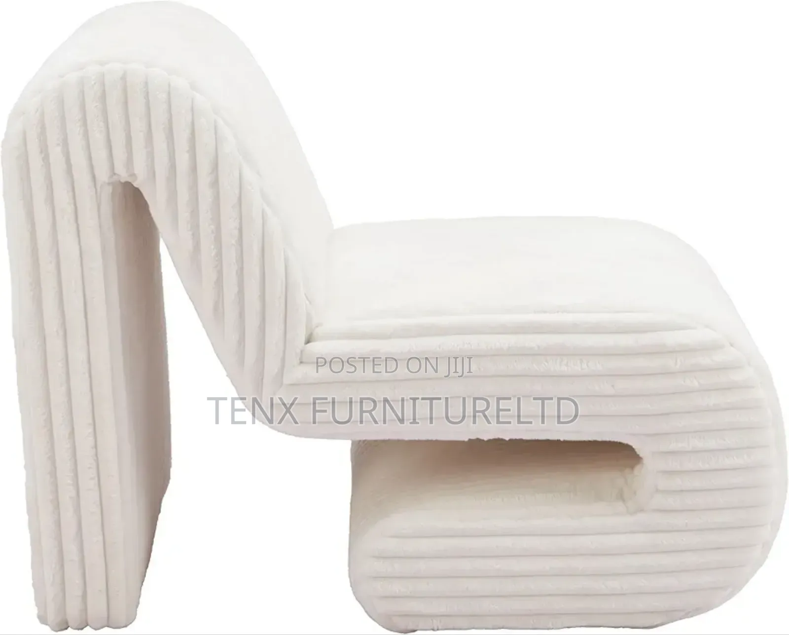 Chair (Corduroy Velvet Strips)