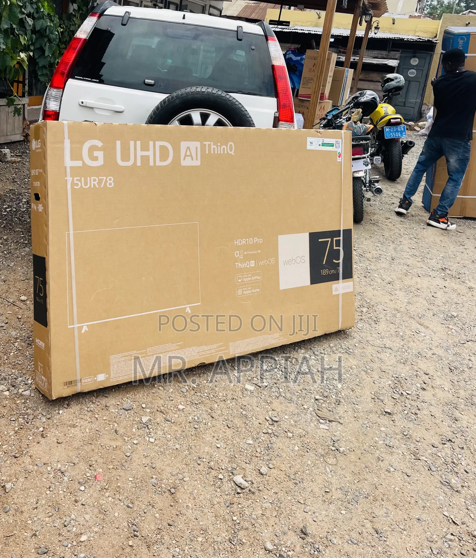 Shop Classic Lg 75ur8000 Uhd Smart Electric Television.