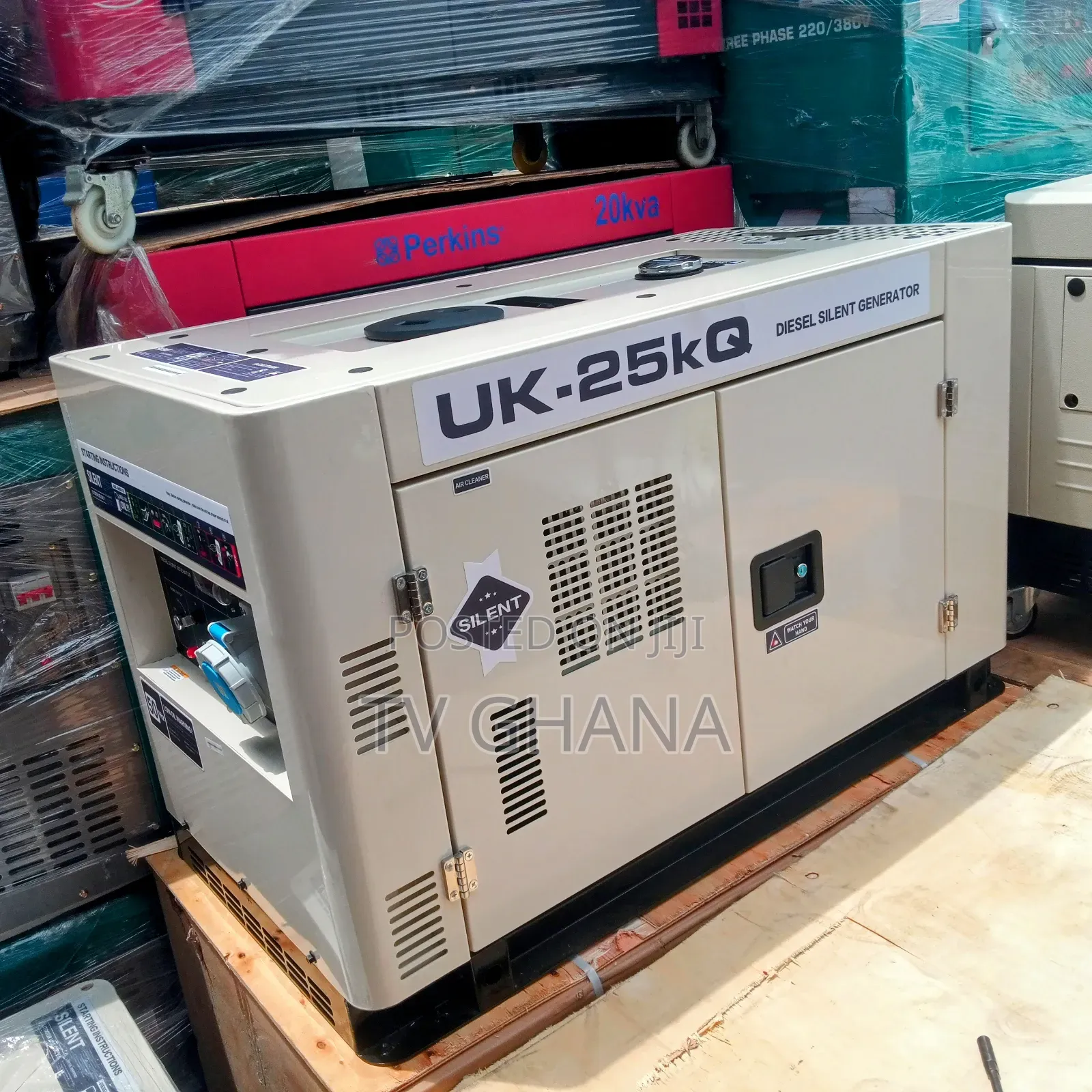 Smart Panel Uk_25kq Generator Diesel Silent Generator 25kva