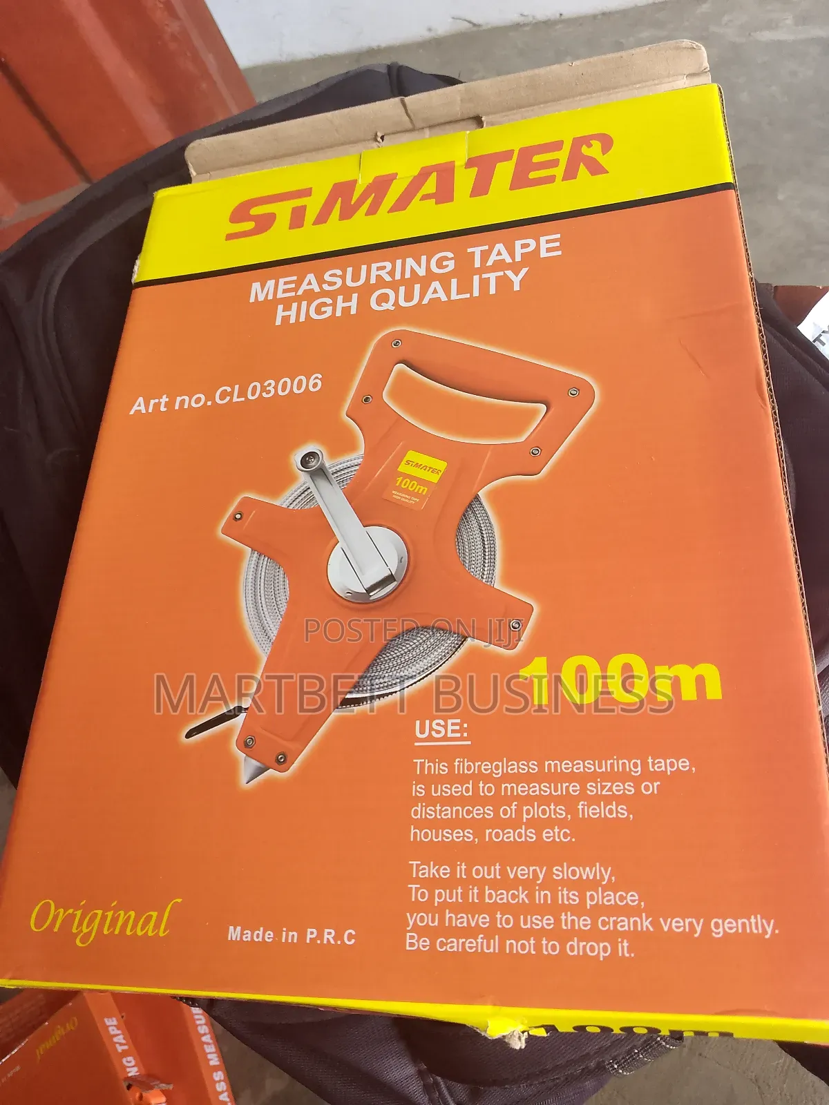 Surveyor's 100m Measuring Tape