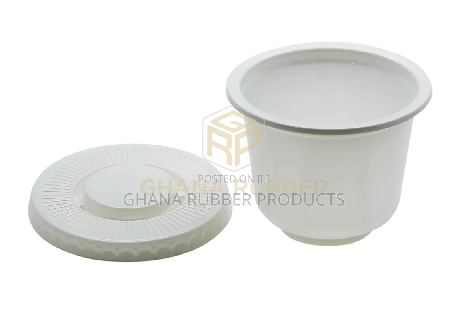 Ice Cream Cups + Flat Lids White 300cc (1000pcs)